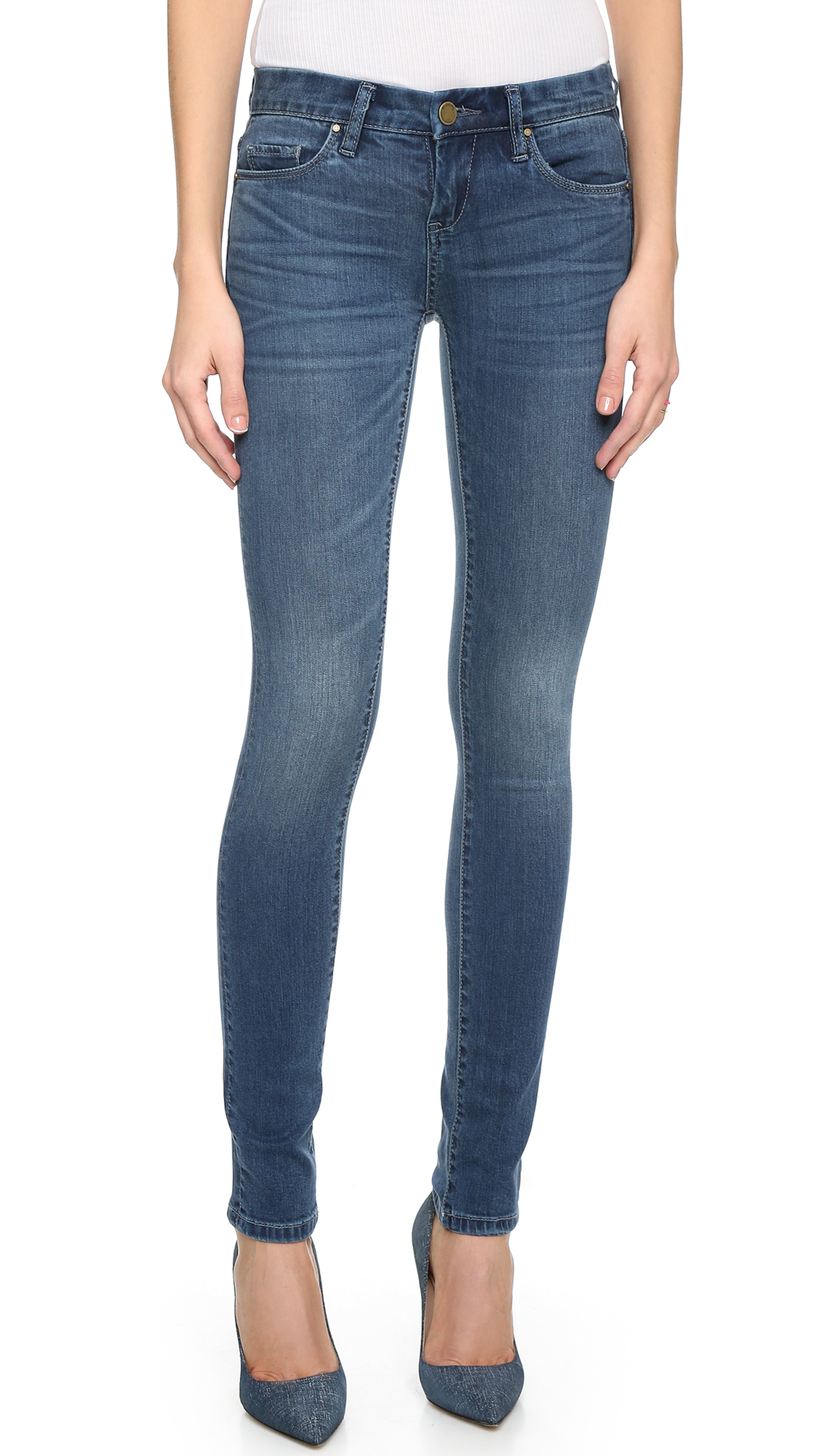 Blank nyc Skinny Jeans in Blue | Lyst