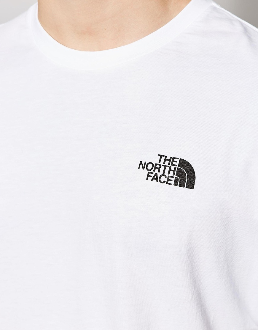 jd sports north face t shirts