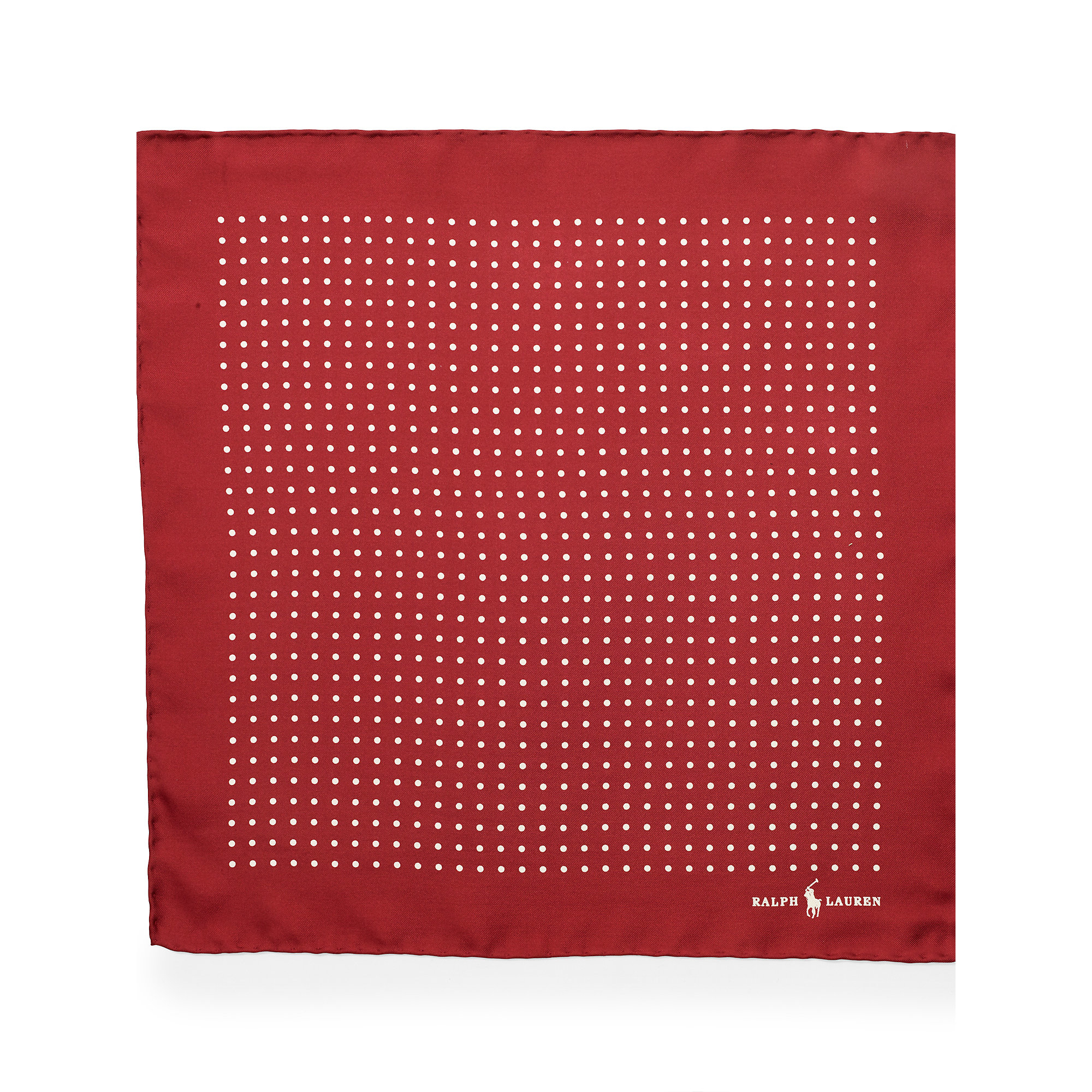 Lyst - Polo Ralph Lauren St. James Dot Pocket Square in Red for Men