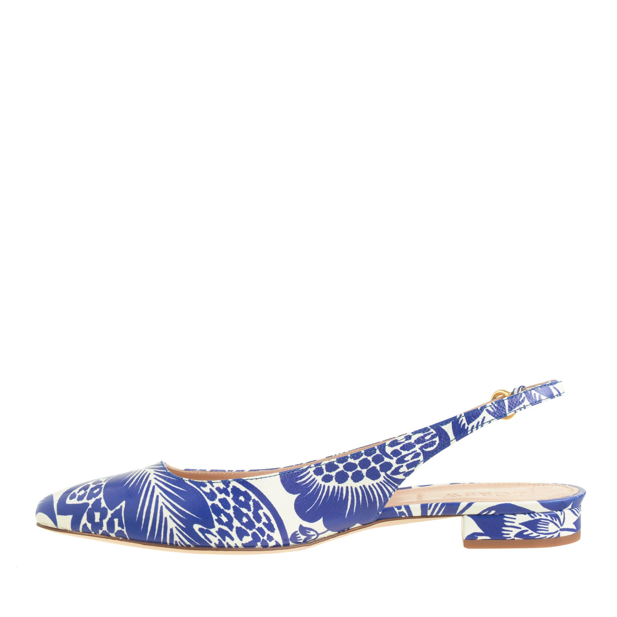 j crew slingback flats