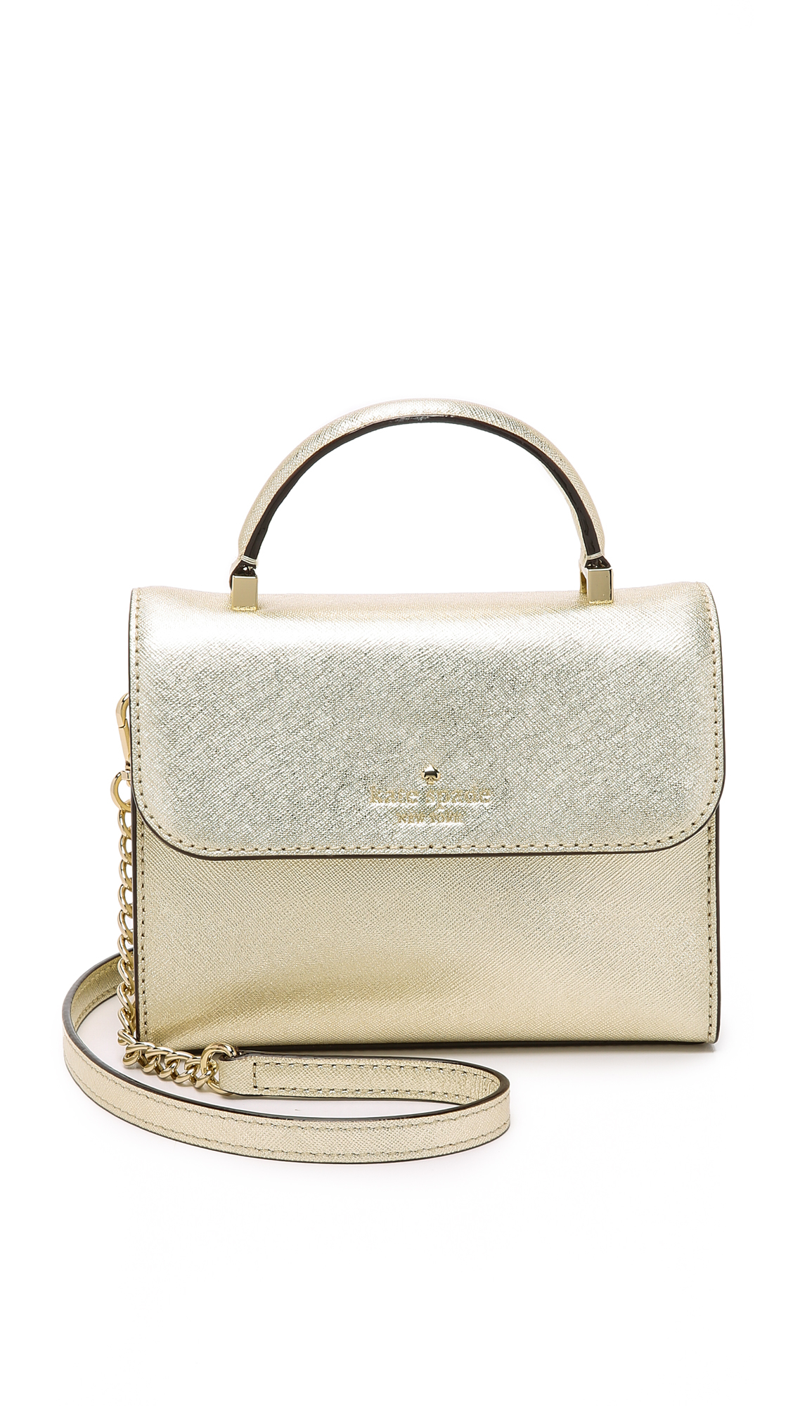 small gold crossbody bag