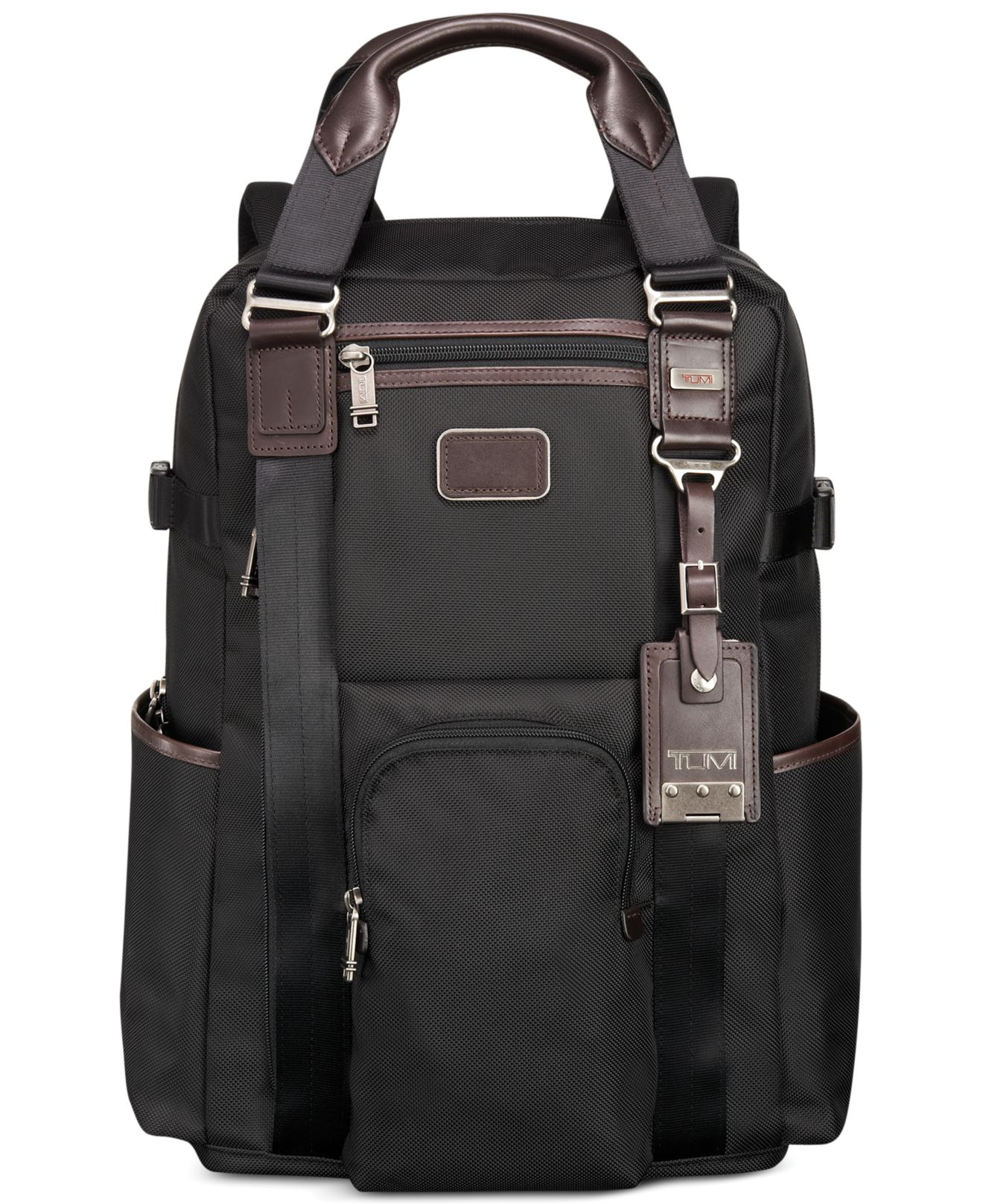 Lyst - Tumi Alpha Bravo Lejeune Backpack Tote in Black for Men