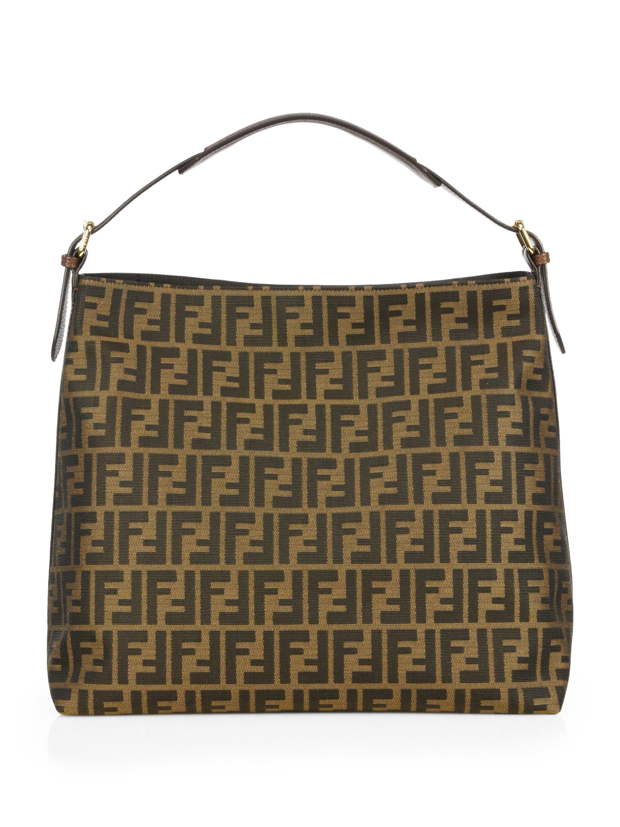 fendi monogram hobo bag