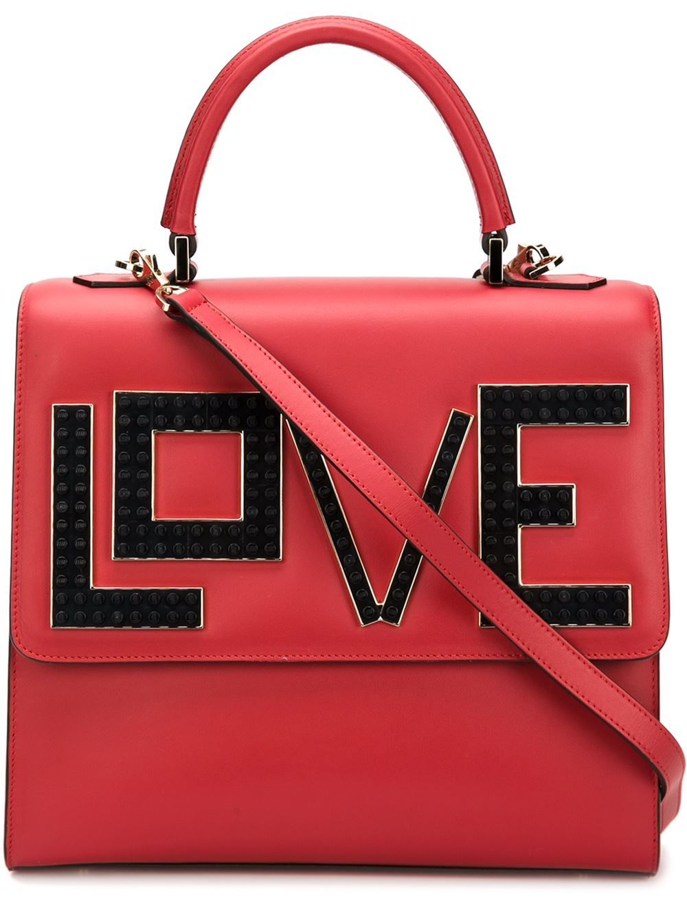 Les Pes Joueurs Red Alex Black Widow Love Bag