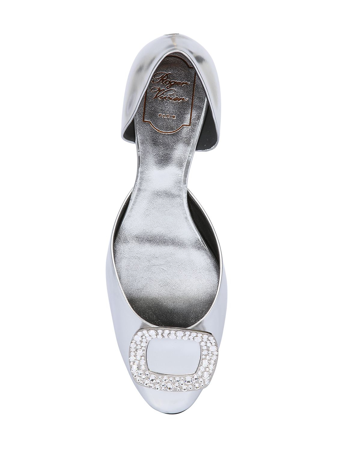roger vivier chips flats