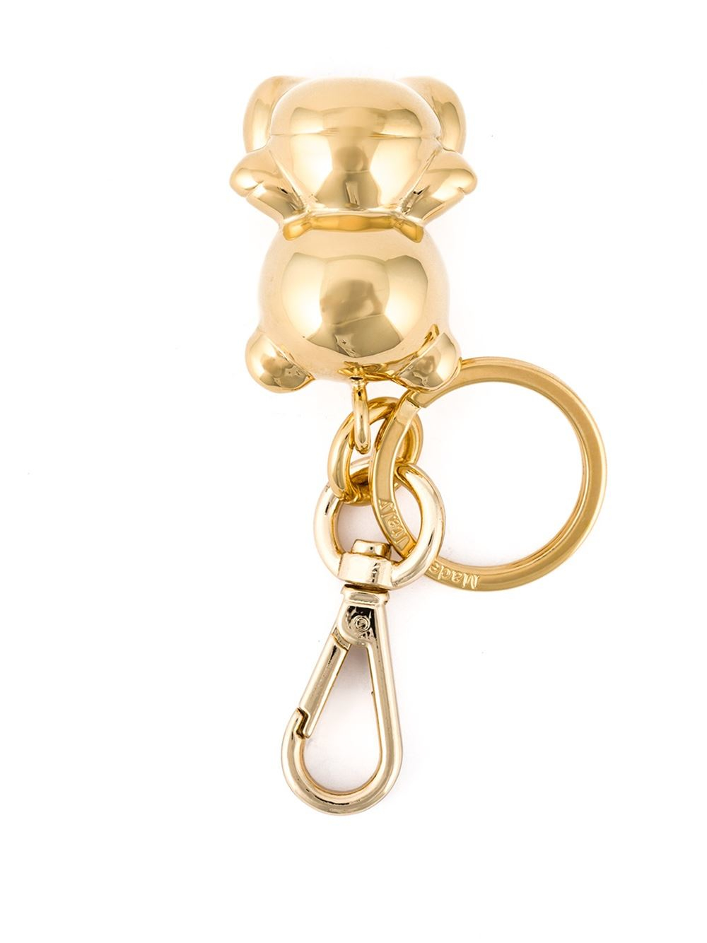 metal teddy bear keyring