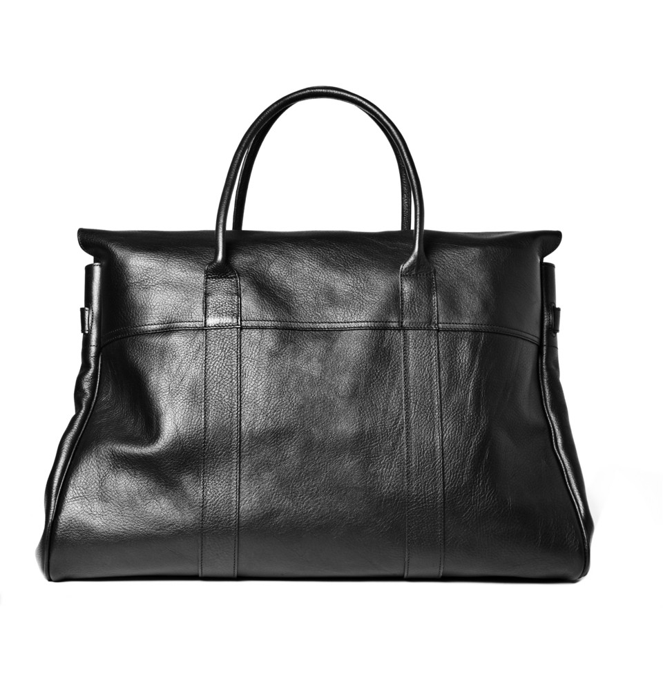 Mulberry Piccadilly Leather Holdall Bag in Black for Men - Lyst