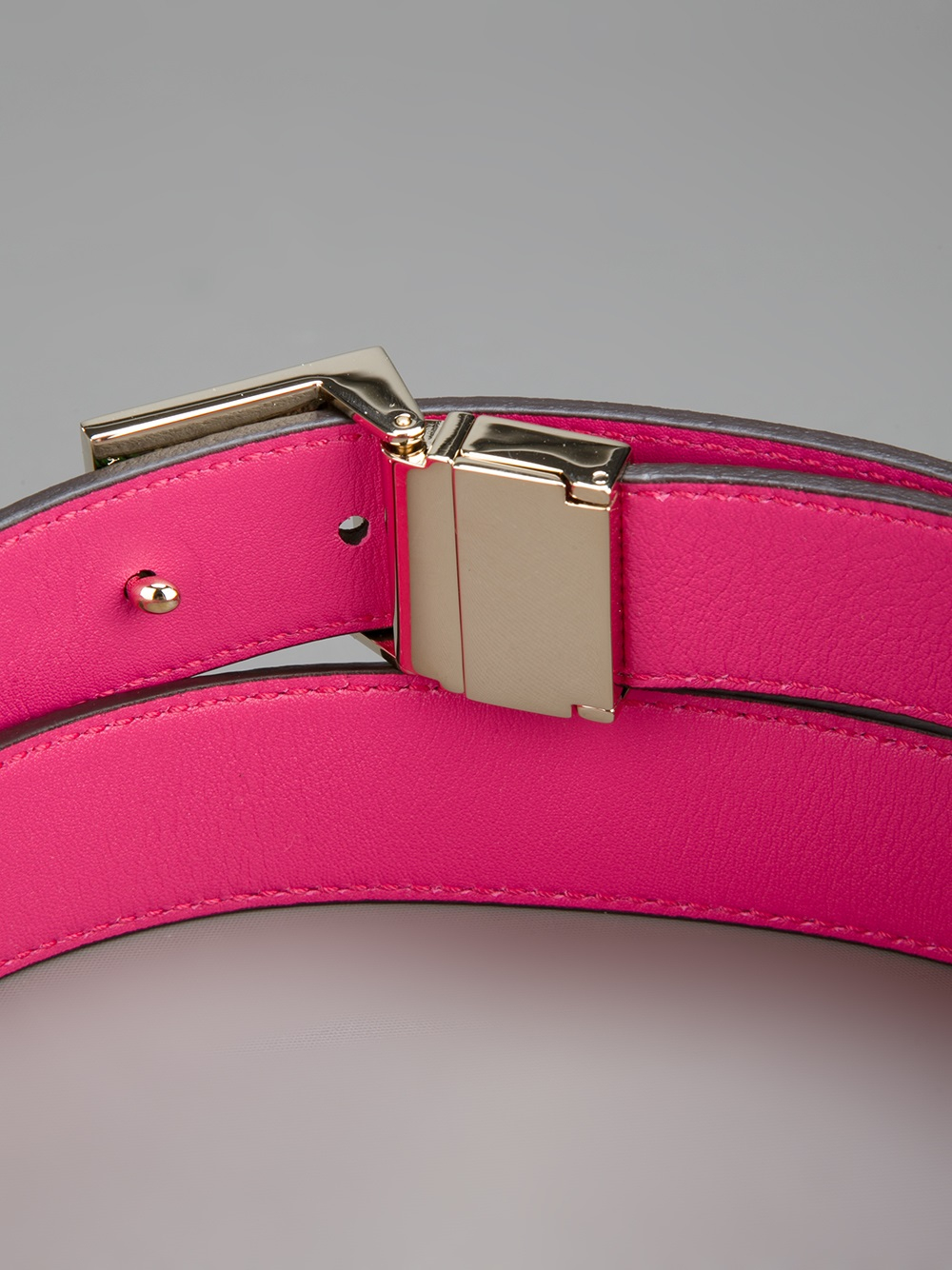 pink fendi belt