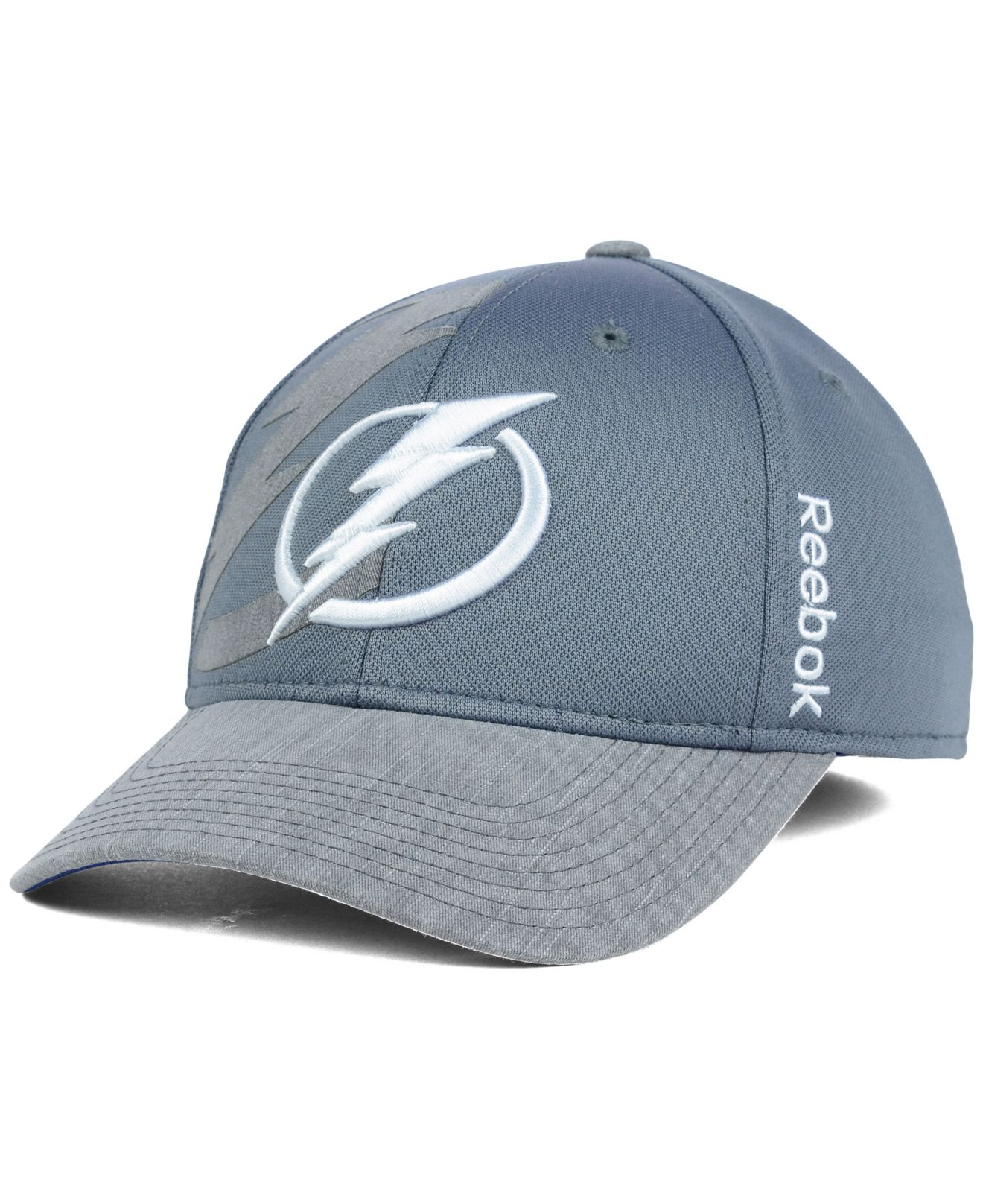 Lyst - Reebok Tampa Bay Lightning Tnt Flex Cap in Gray for Men