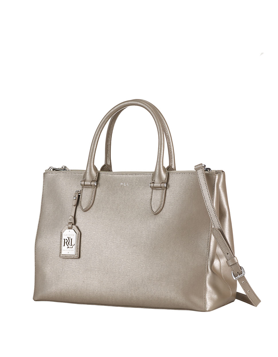 ralph lauren silver purse