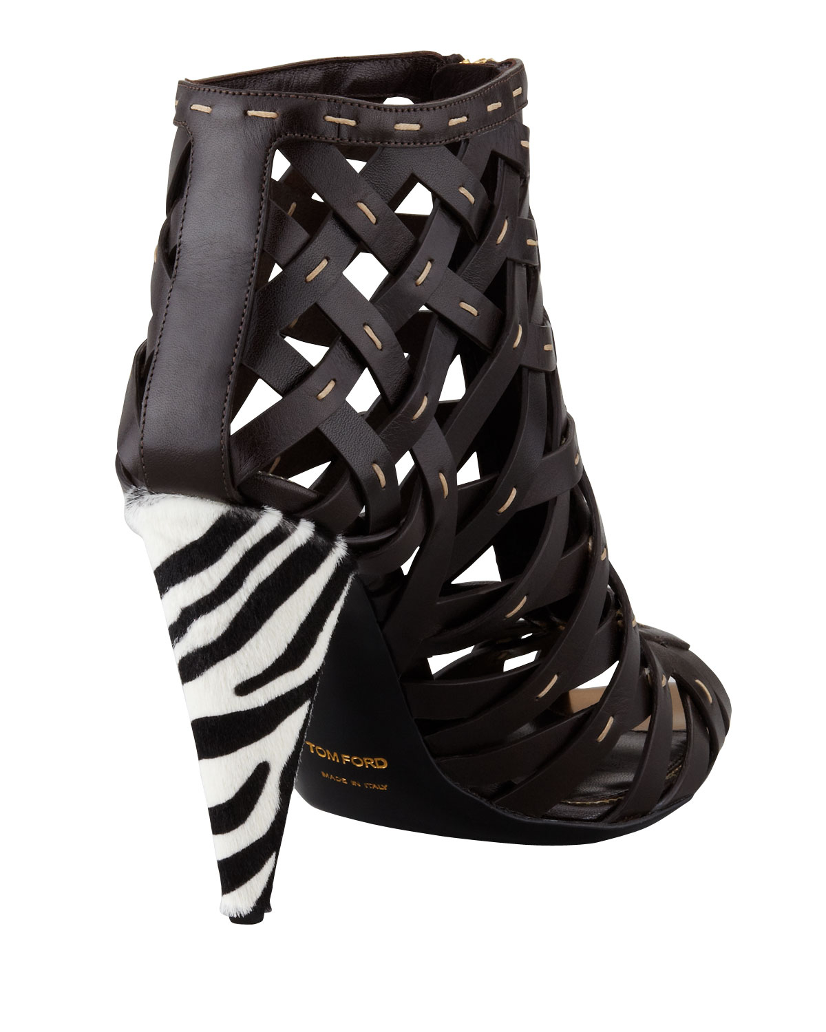 toms finn leather bootie