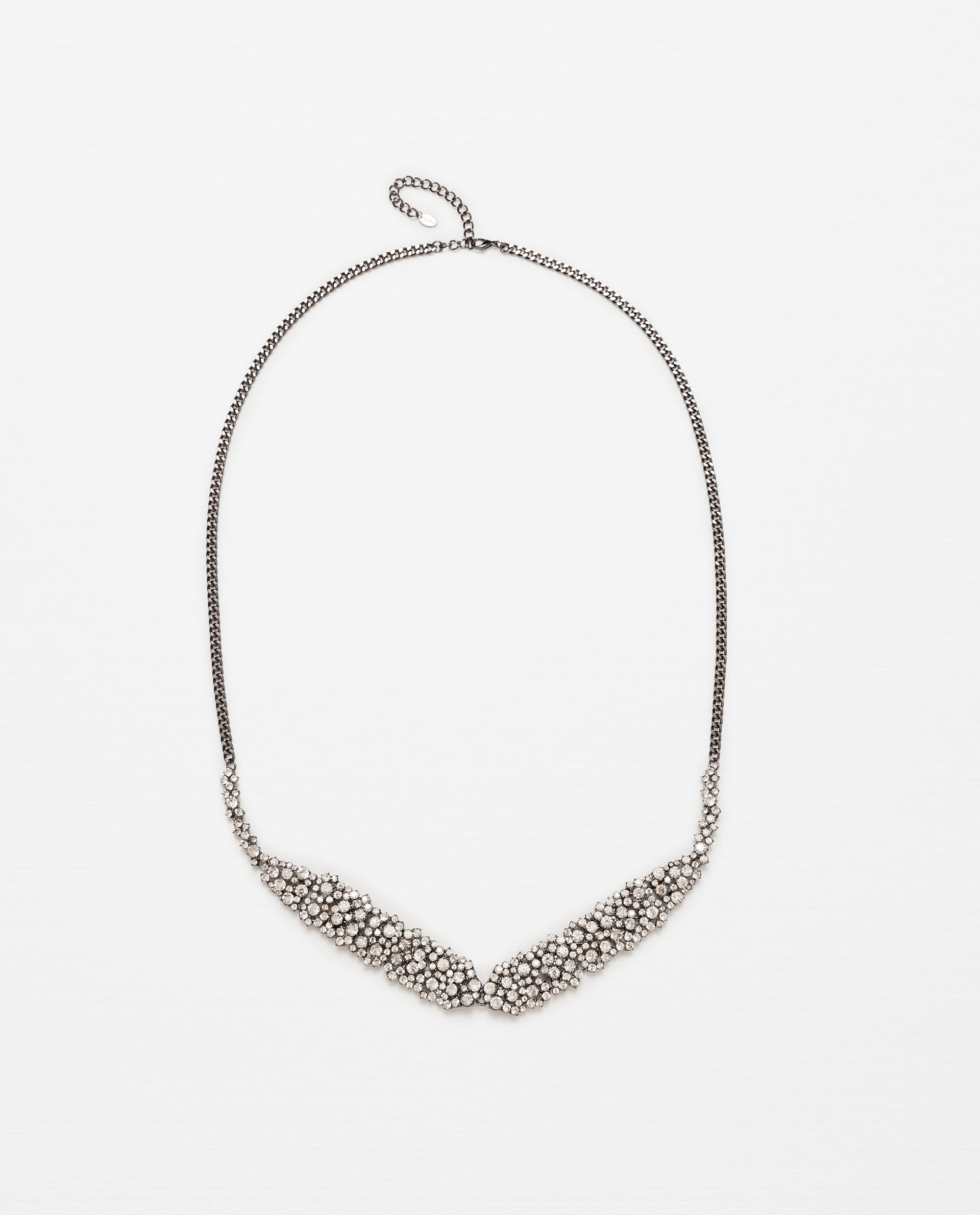 Zara Jewel Belt in Silver | Lyst