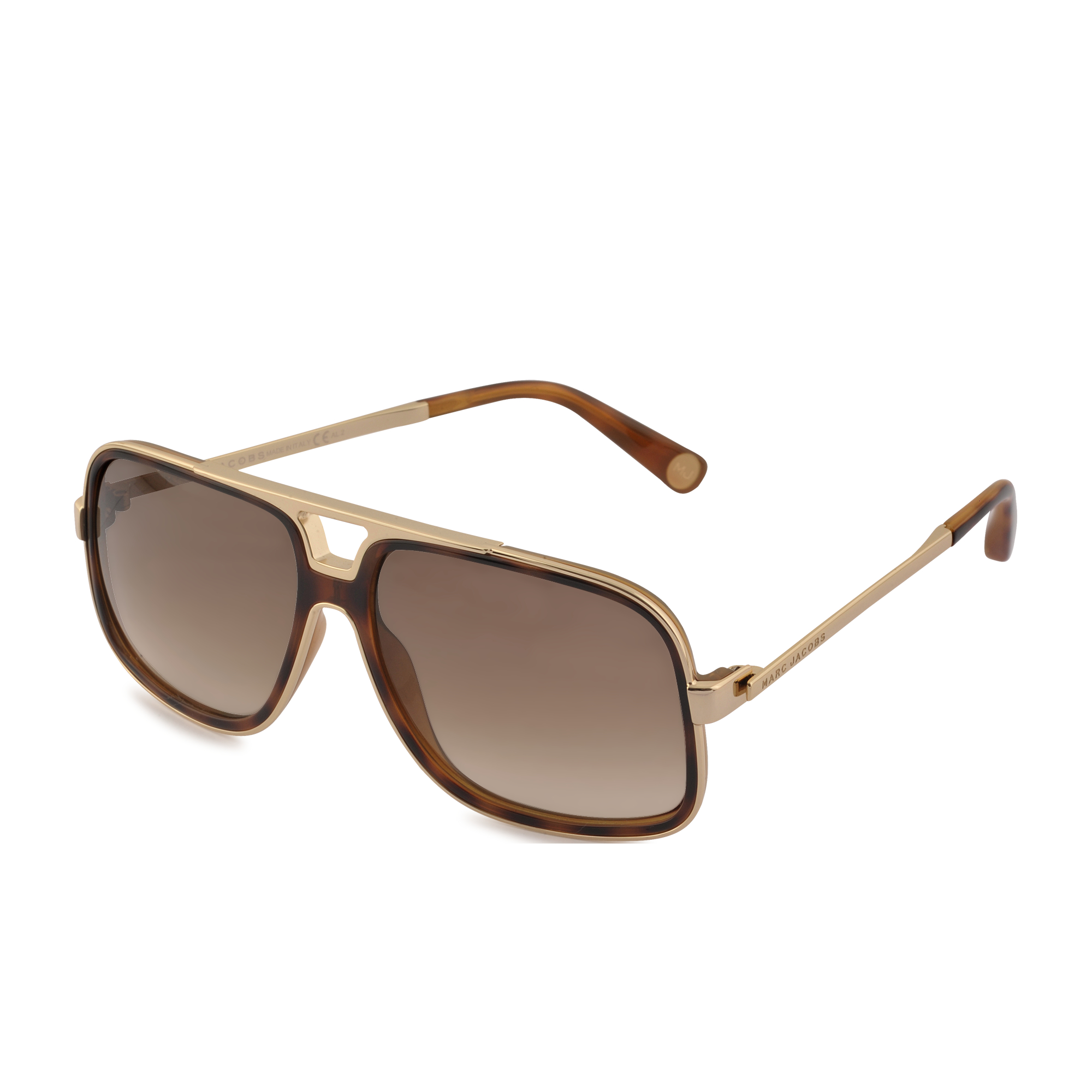 Marc jacobs Mj 513/s Sunglasses in Gold | Lyst