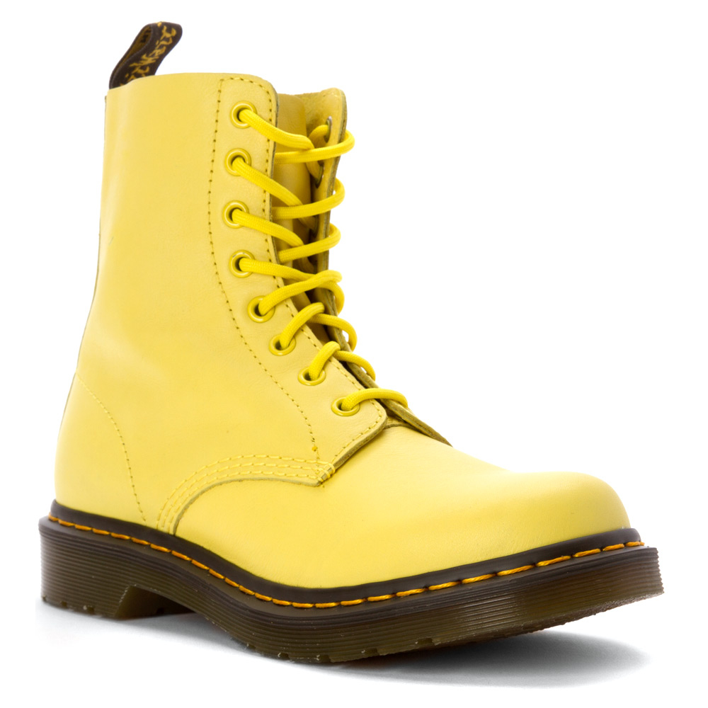 Lyst - Dr. Martens Pascal 8-eye Boot in Yellow