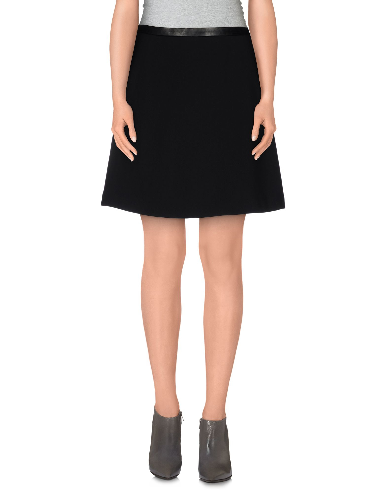 Lyst - Sandro Mini Skirt in Black