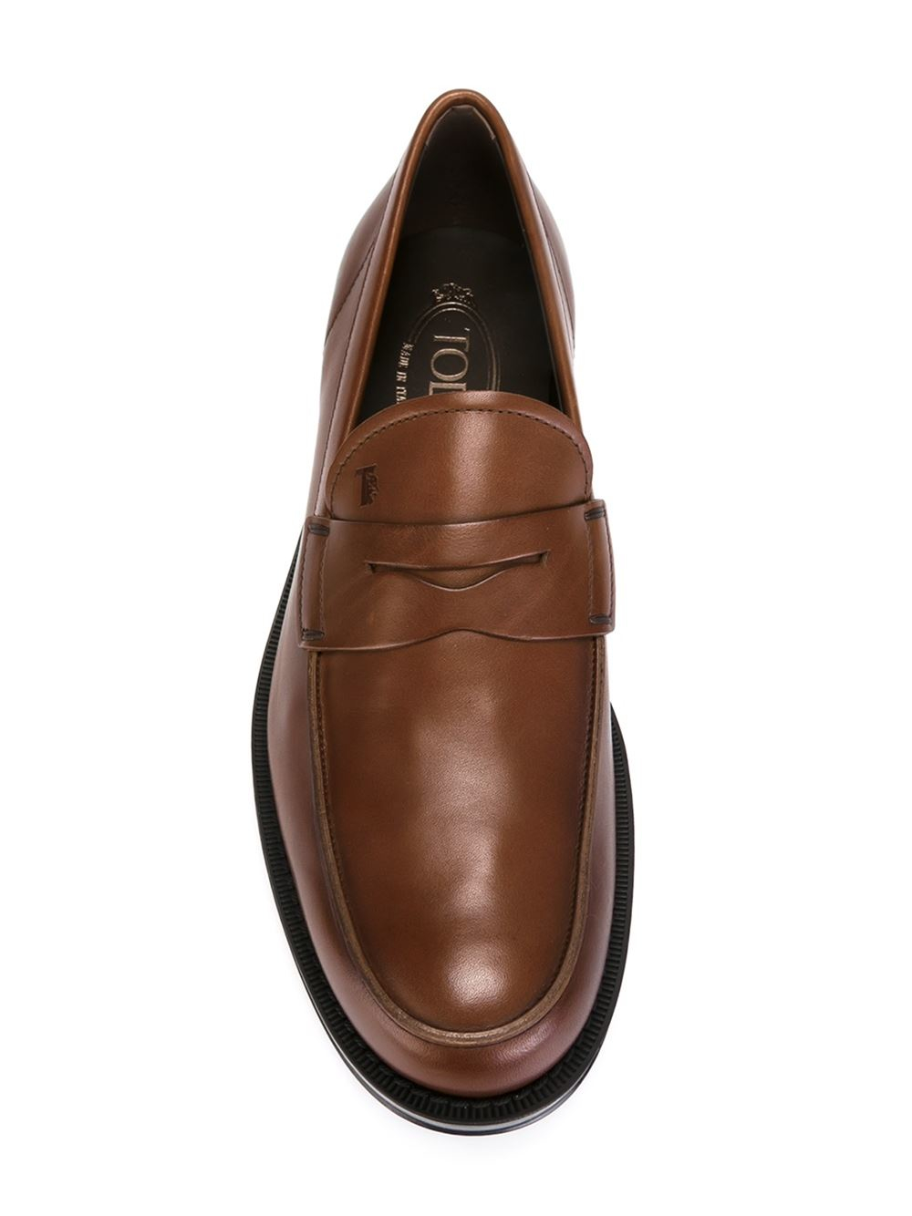 Tod�s Classic Penny Loafers in Brown for Men Lyst