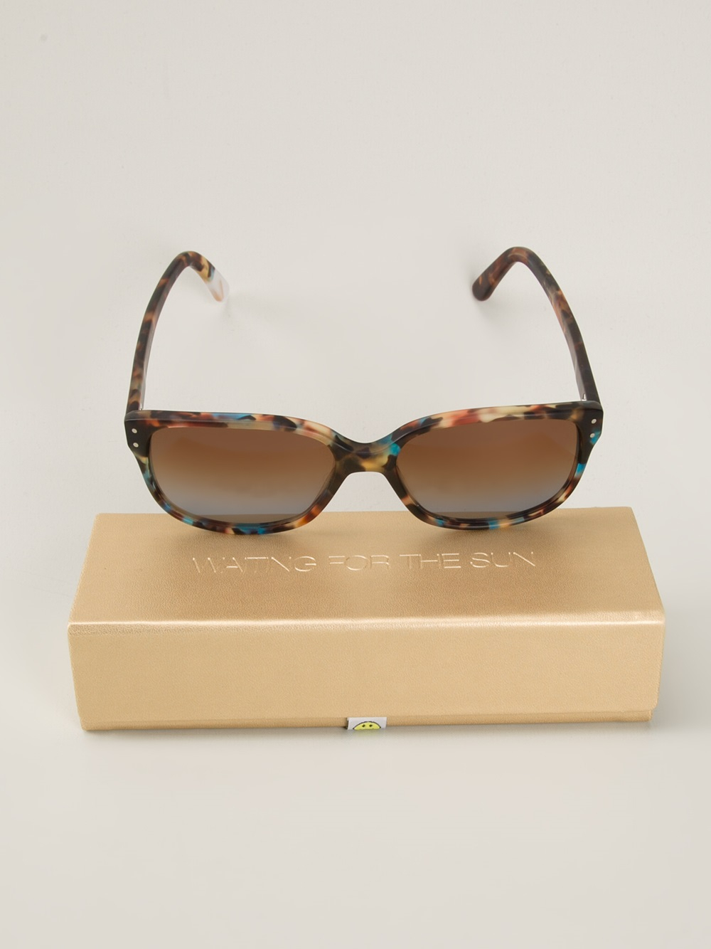 Waiting for the sun Tortoise Shell Sunglasses in Blue for Men Lyst