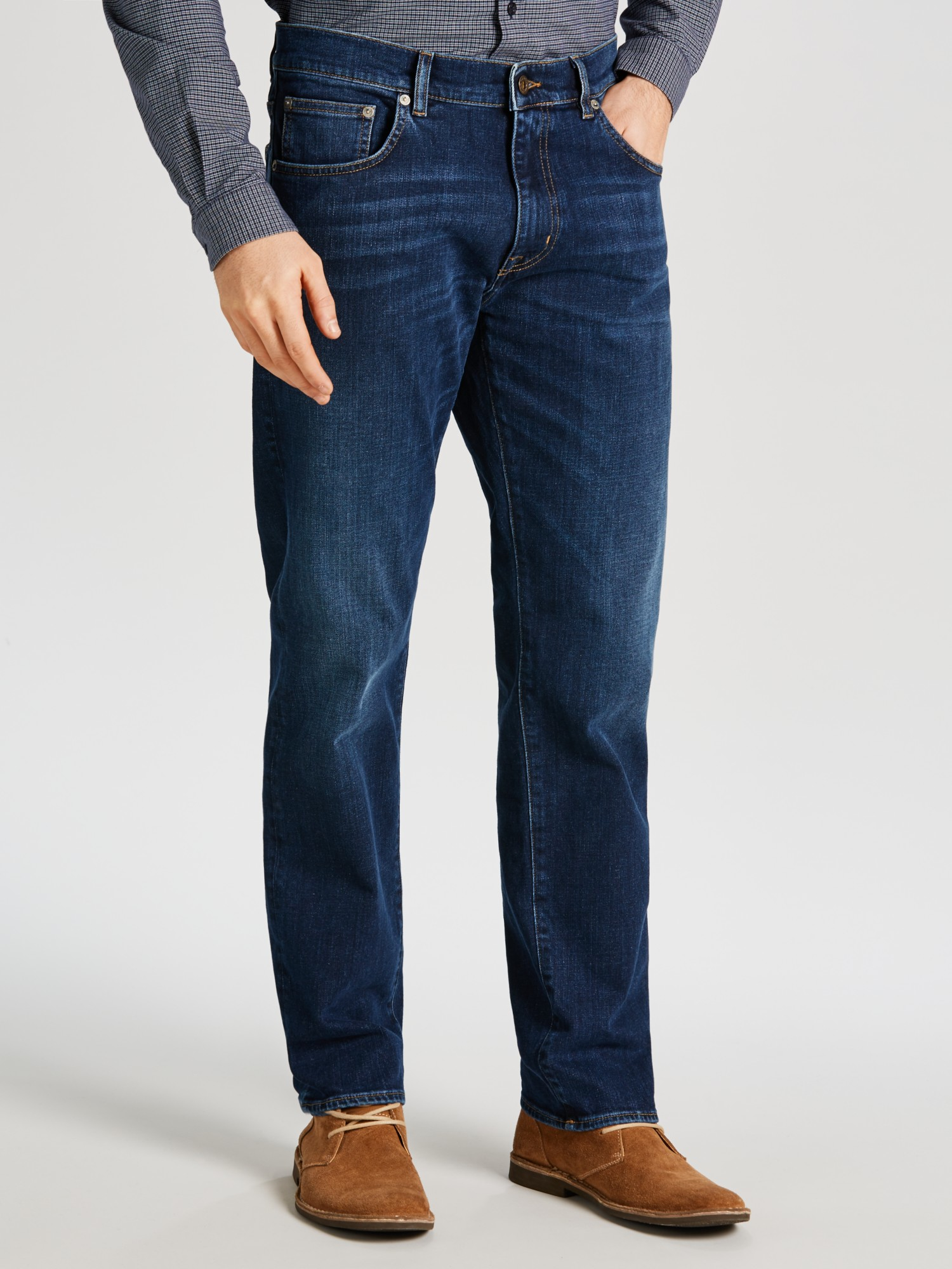Gant Tyler Straight Jeans in Blue for Men | Lyst