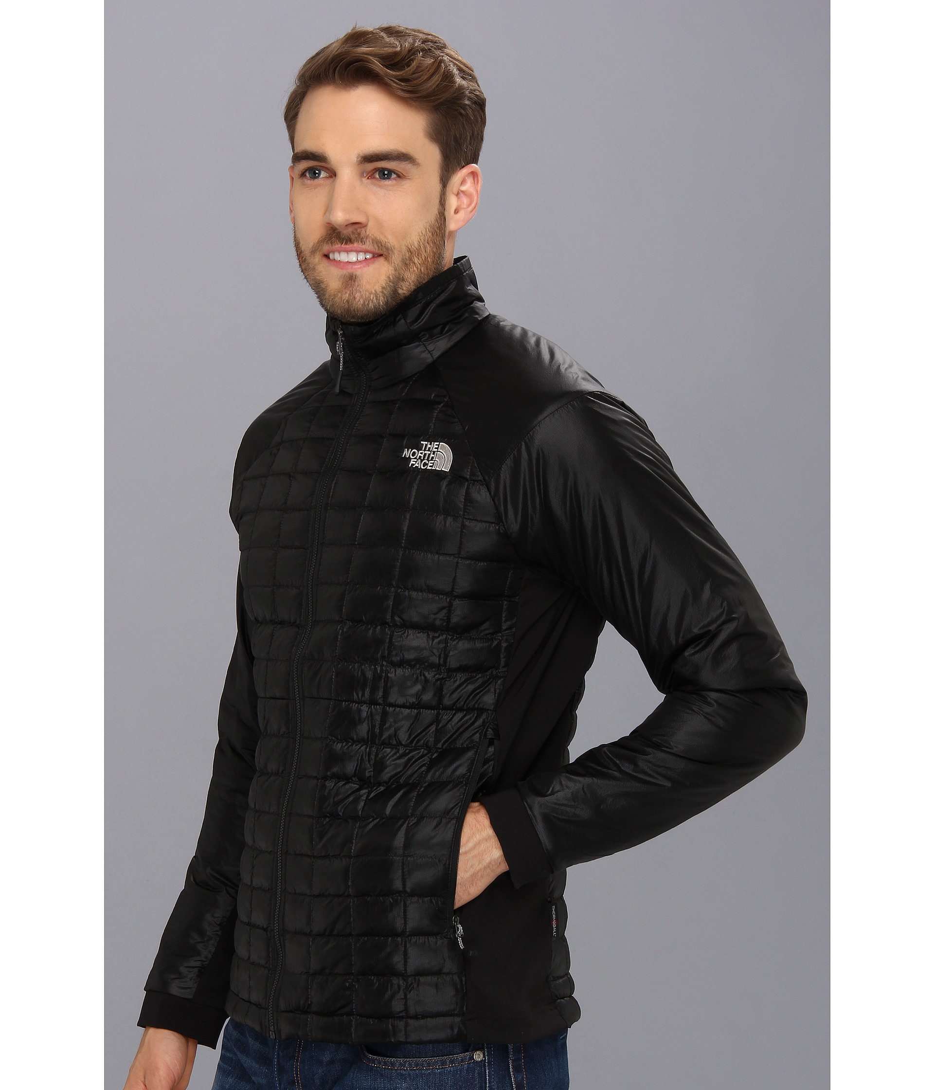 Lyst The North Face Thermoball Hybrid Jacket in Black for Men