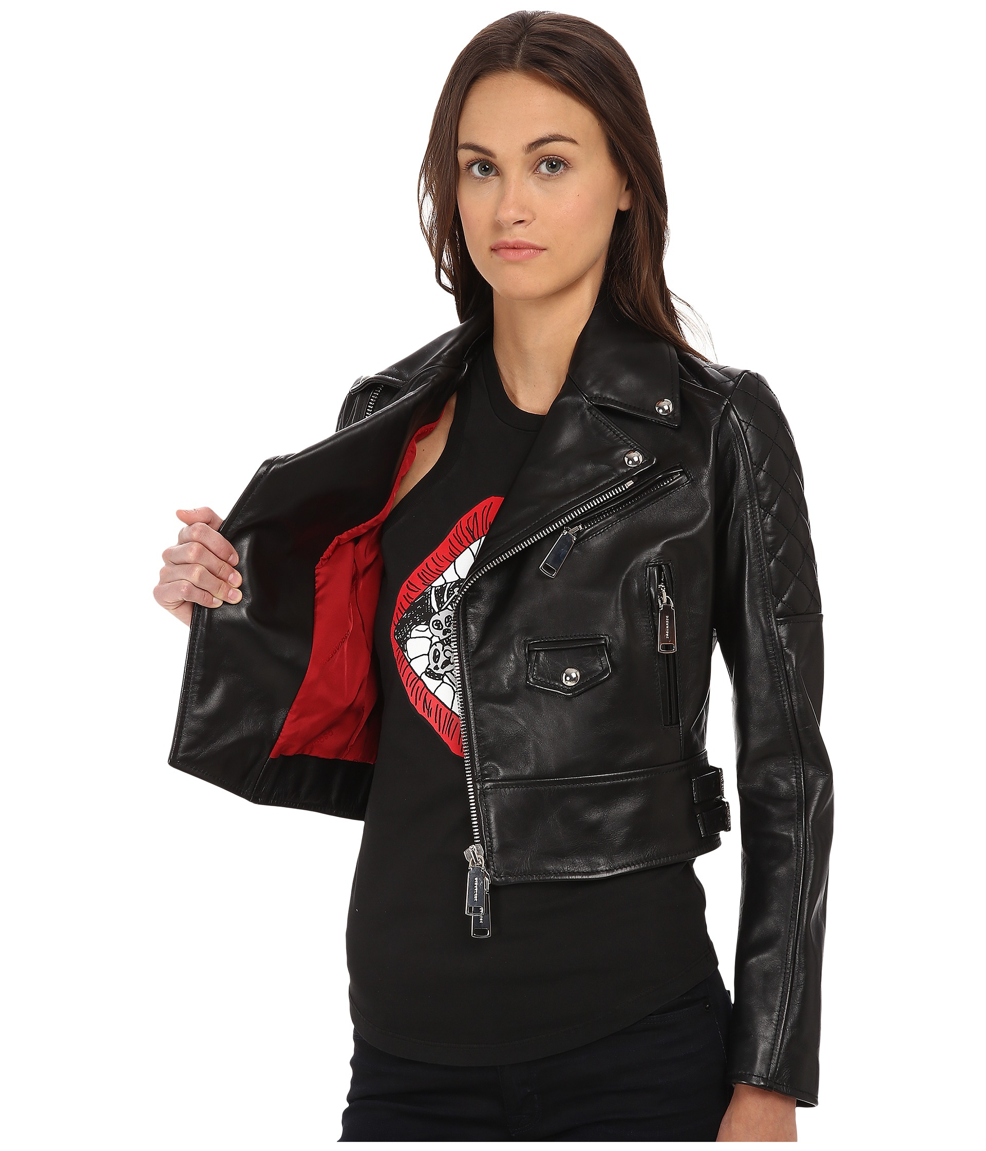 Dsquared2 Icon Leather Jacket I M Lovin It Dsquared2 Icon Leather Jacket