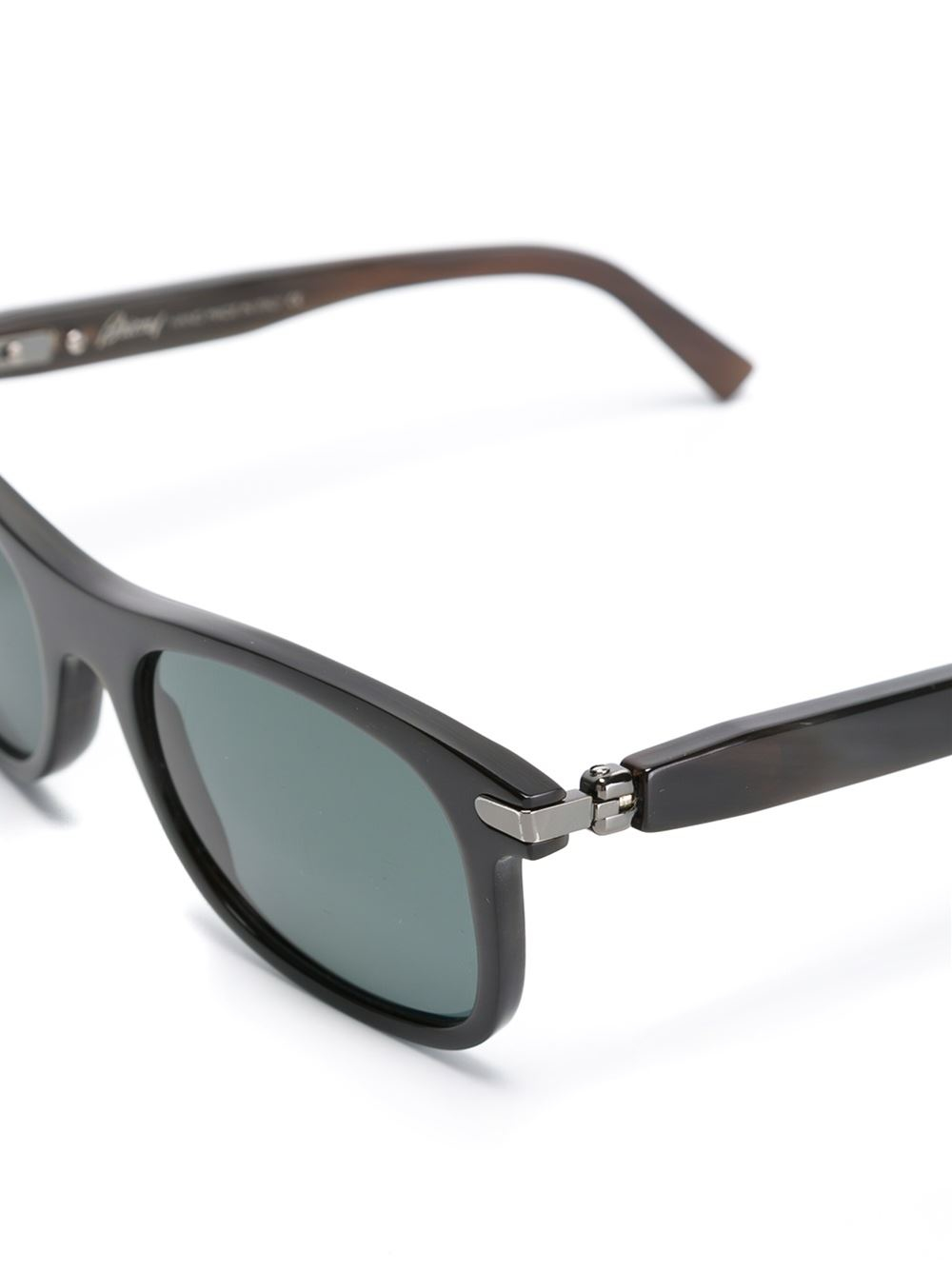 Brioni Square Frame Sunglasses In Black For Men Lyst 