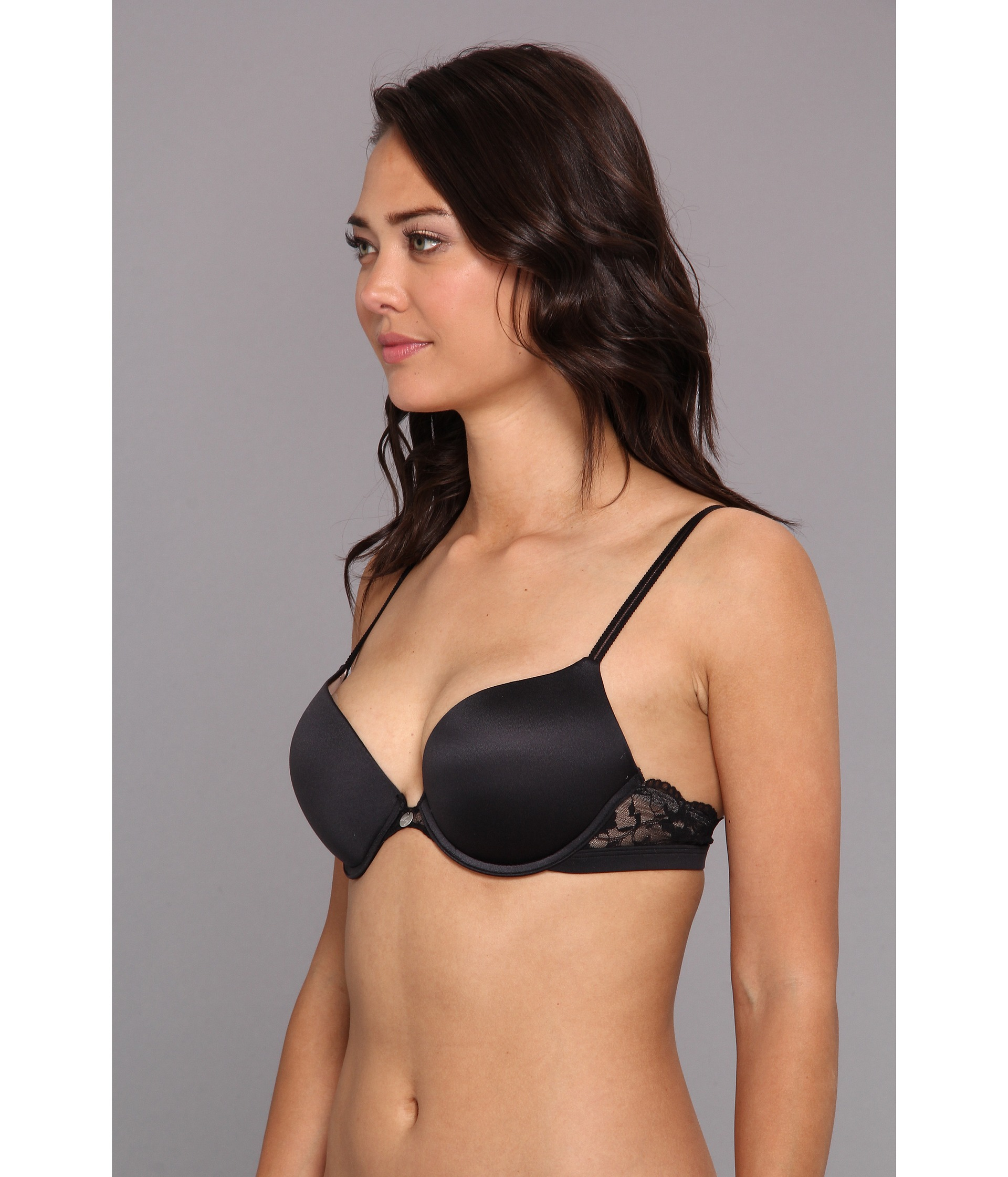 Lyst - Dkny Signature Lace Maximizer T-shirt Bra 453000 in ...