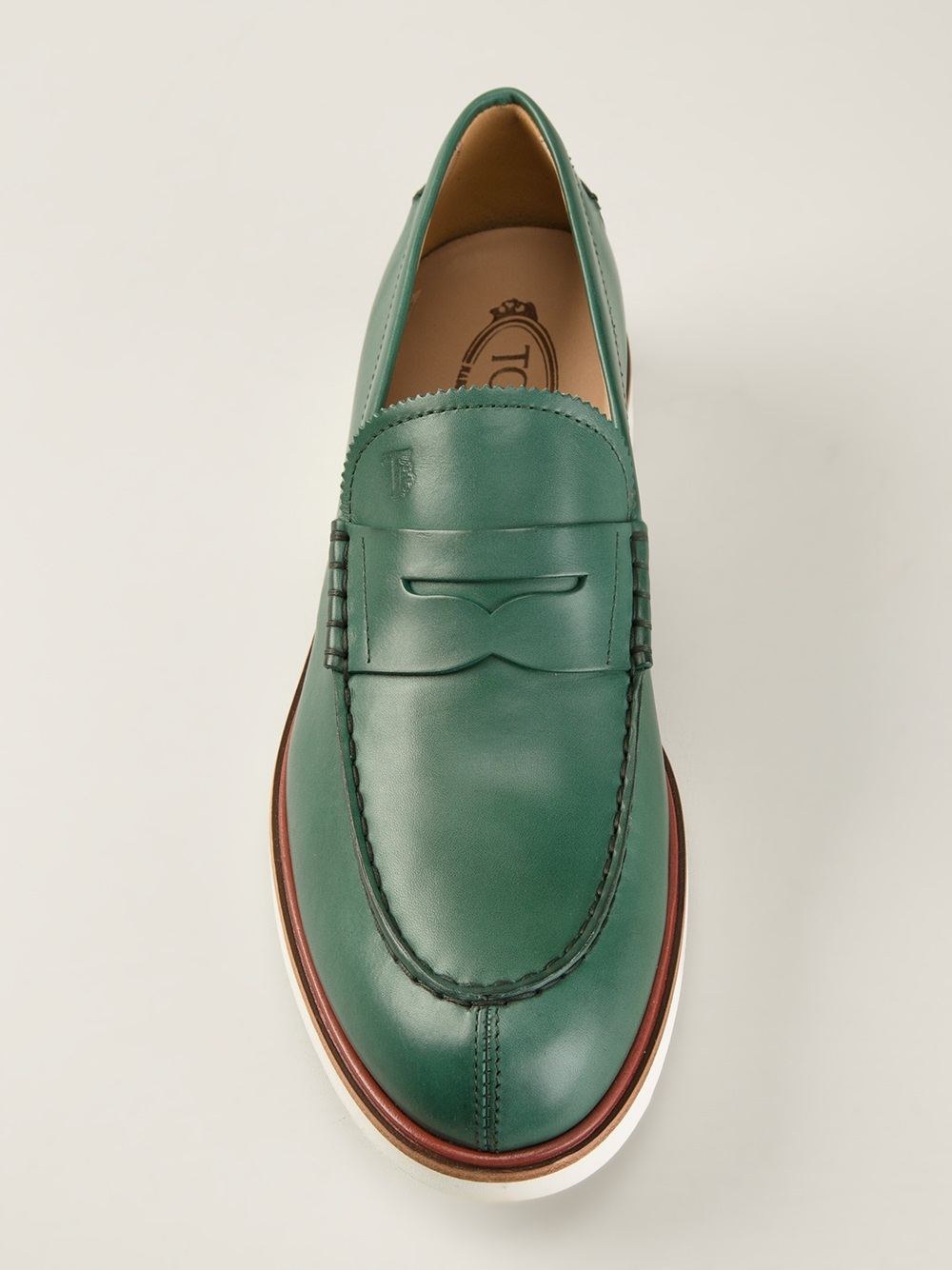 tods t bar loafer