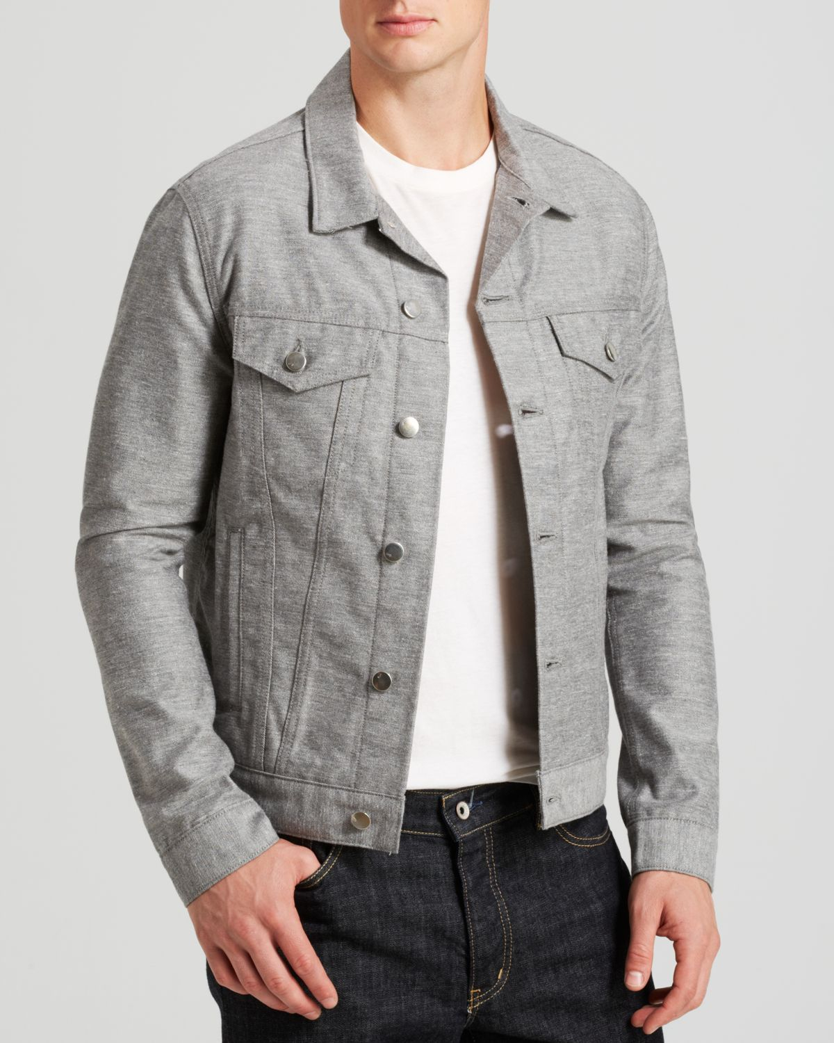 Lyst J Brand Denim  Jacket  in Gray  for Men