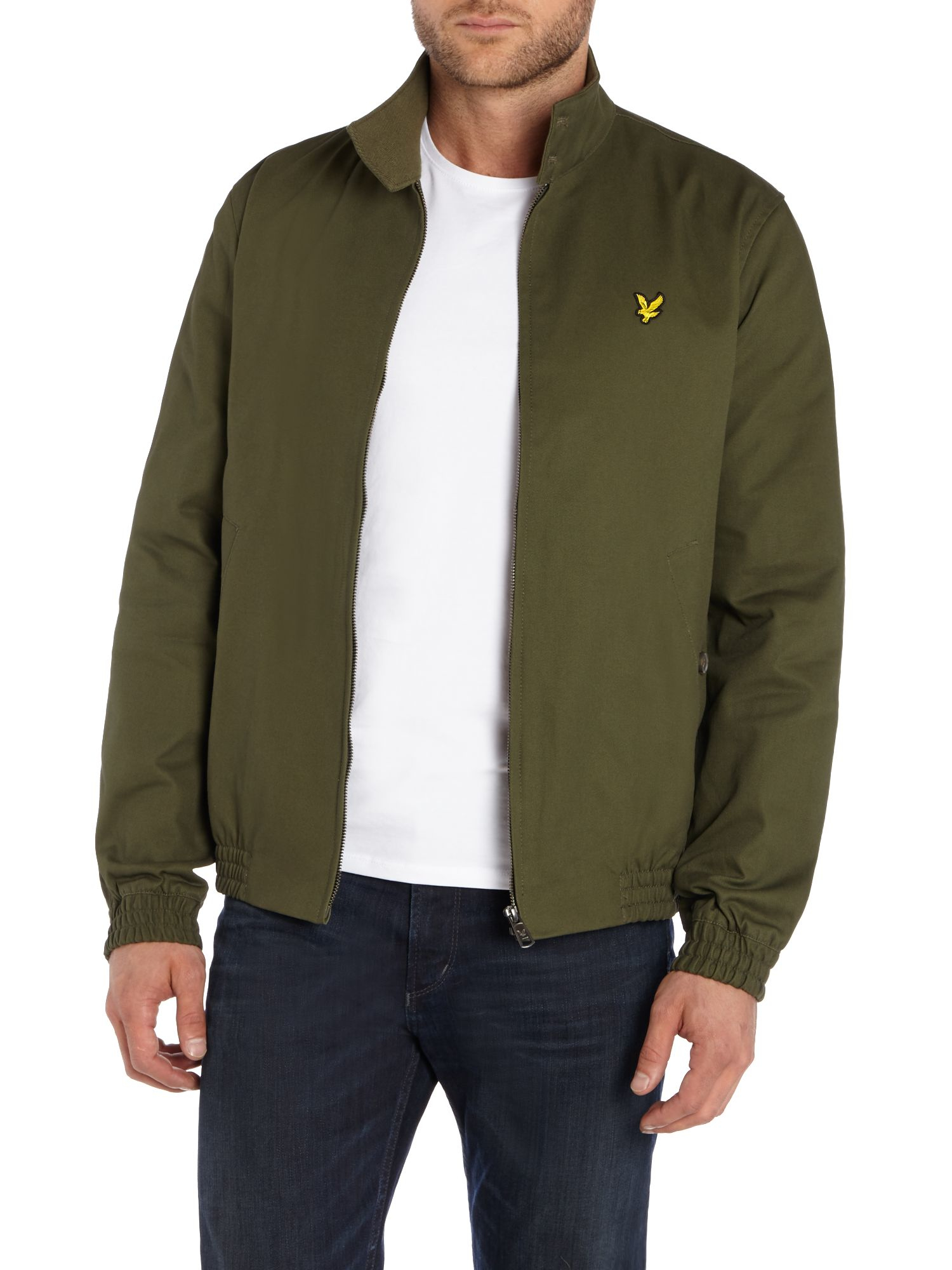 Lyst Lyle & Scott Casual Tartan Lined Full Zip Harrington Jacket in