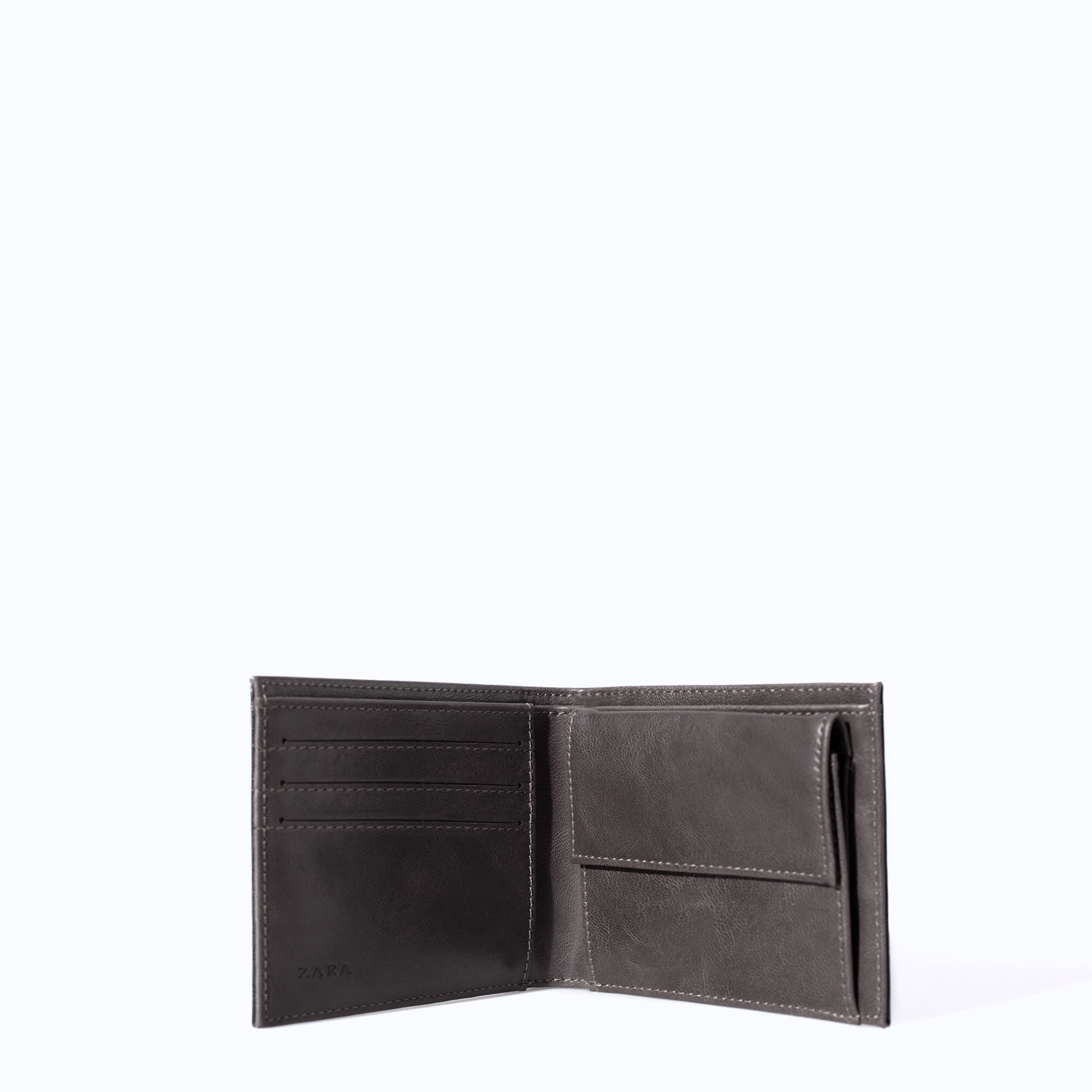 Zara Wallet in Black for Men Lyst