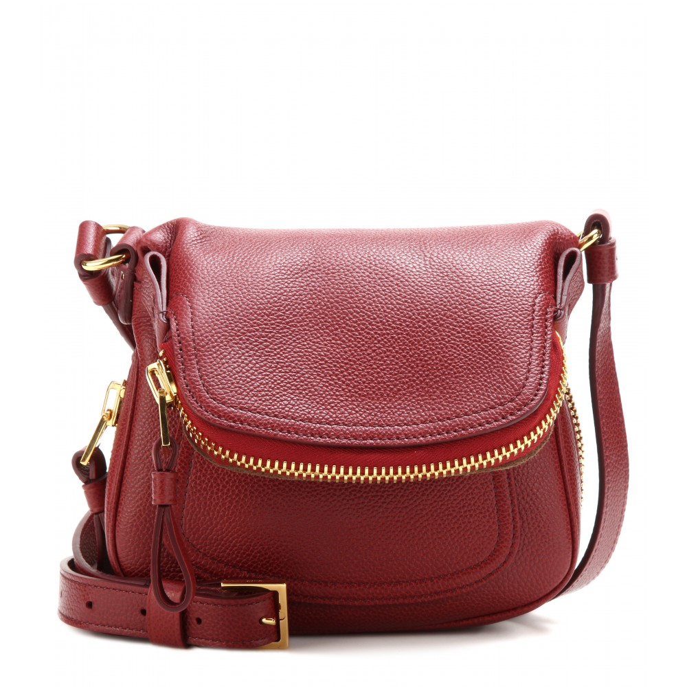 Tom Ford Jennifer Mini Shoulder Bag in Red - Lyst