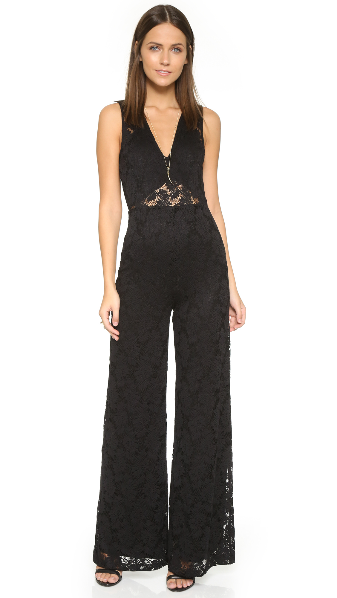 Nightcap Heidi Jumpsuit in Black | Lyst