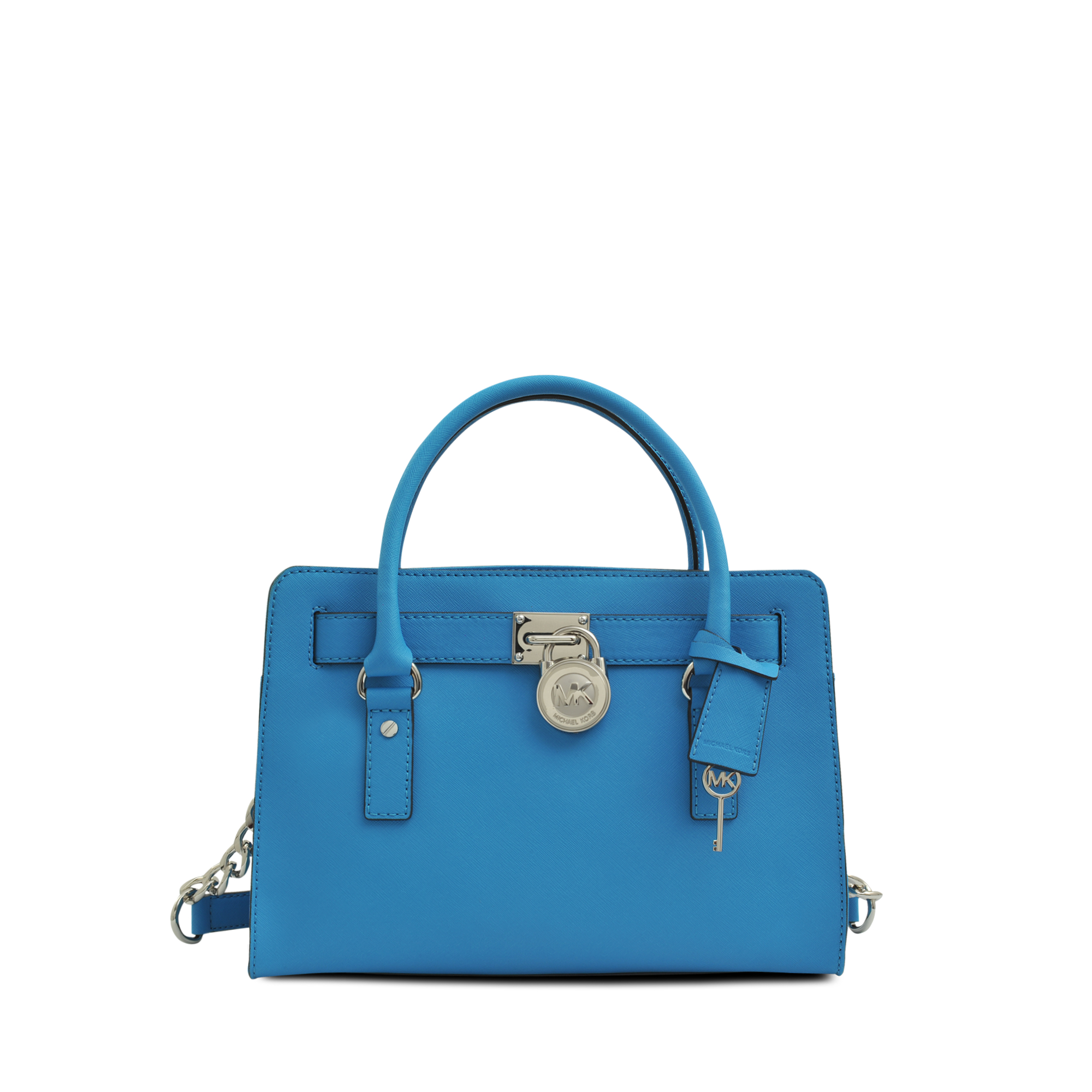Michael Kors Hamilton Medium Ew 18k Bag in Blue | Lyst