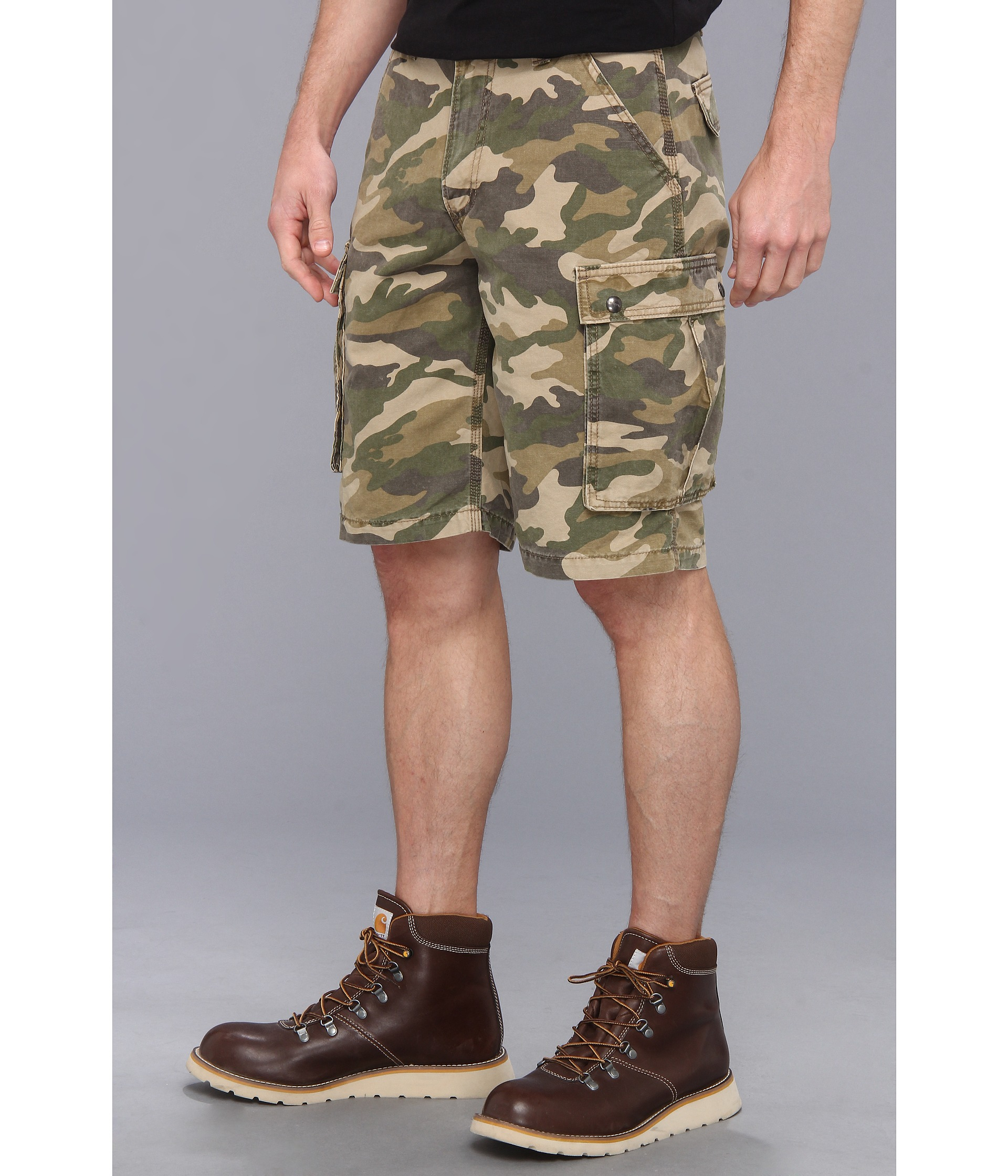 Carhartt Rugged Cargo Camo Short in Natural for Men Lyst