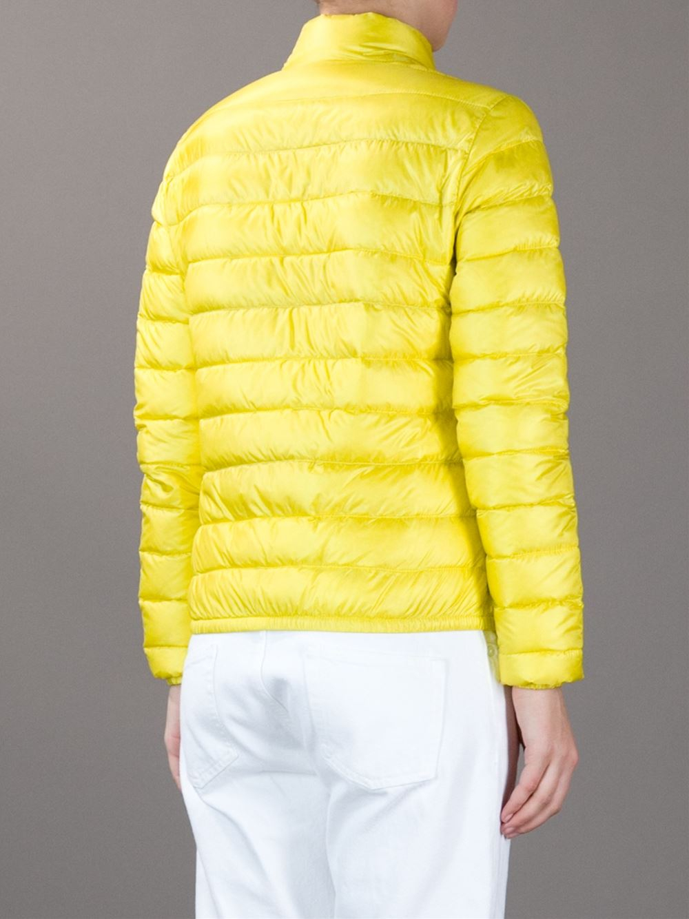 Moncler Lans Padded Jacket in Yellow - Lyst Gallery