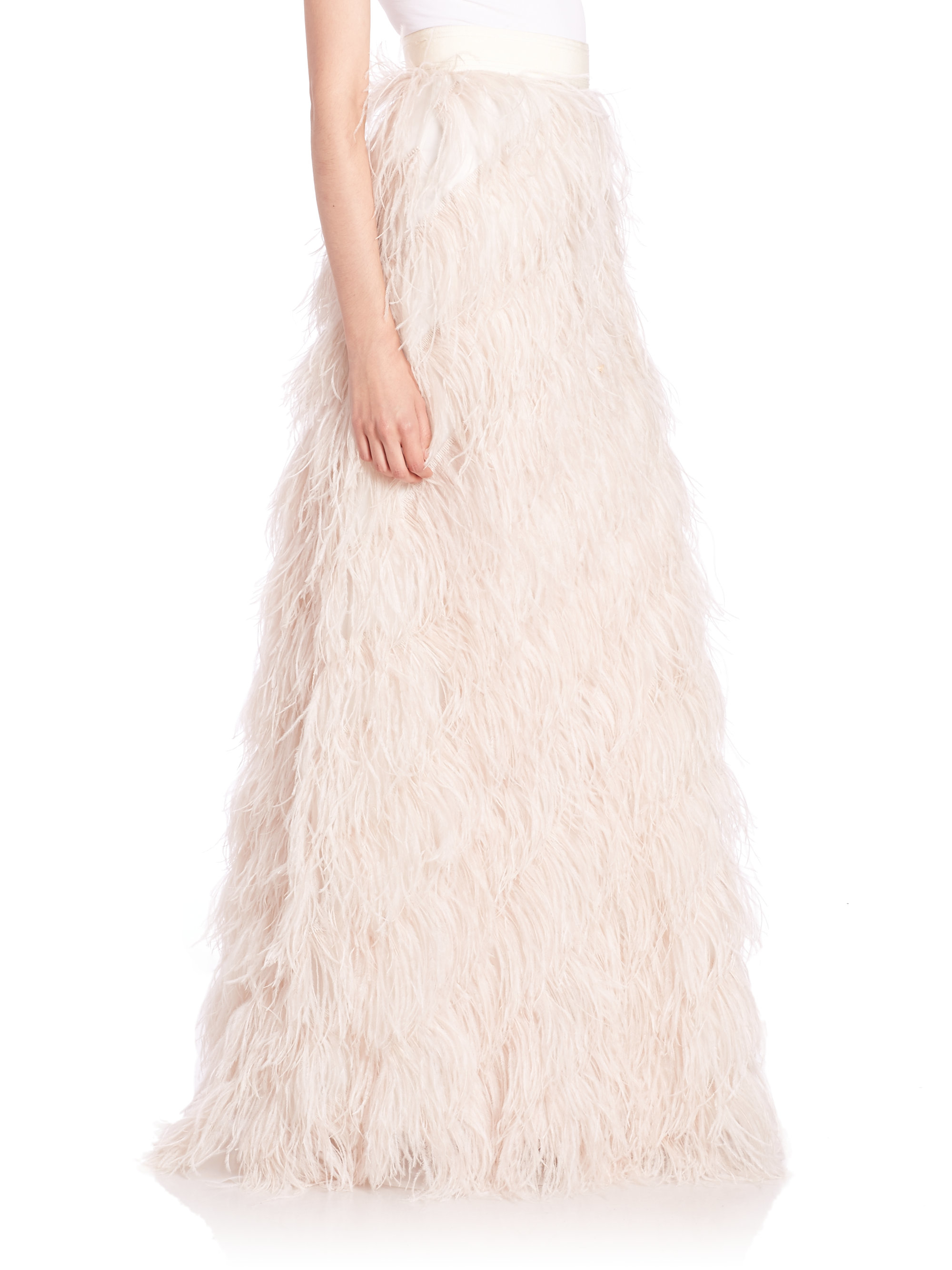 feather maxi