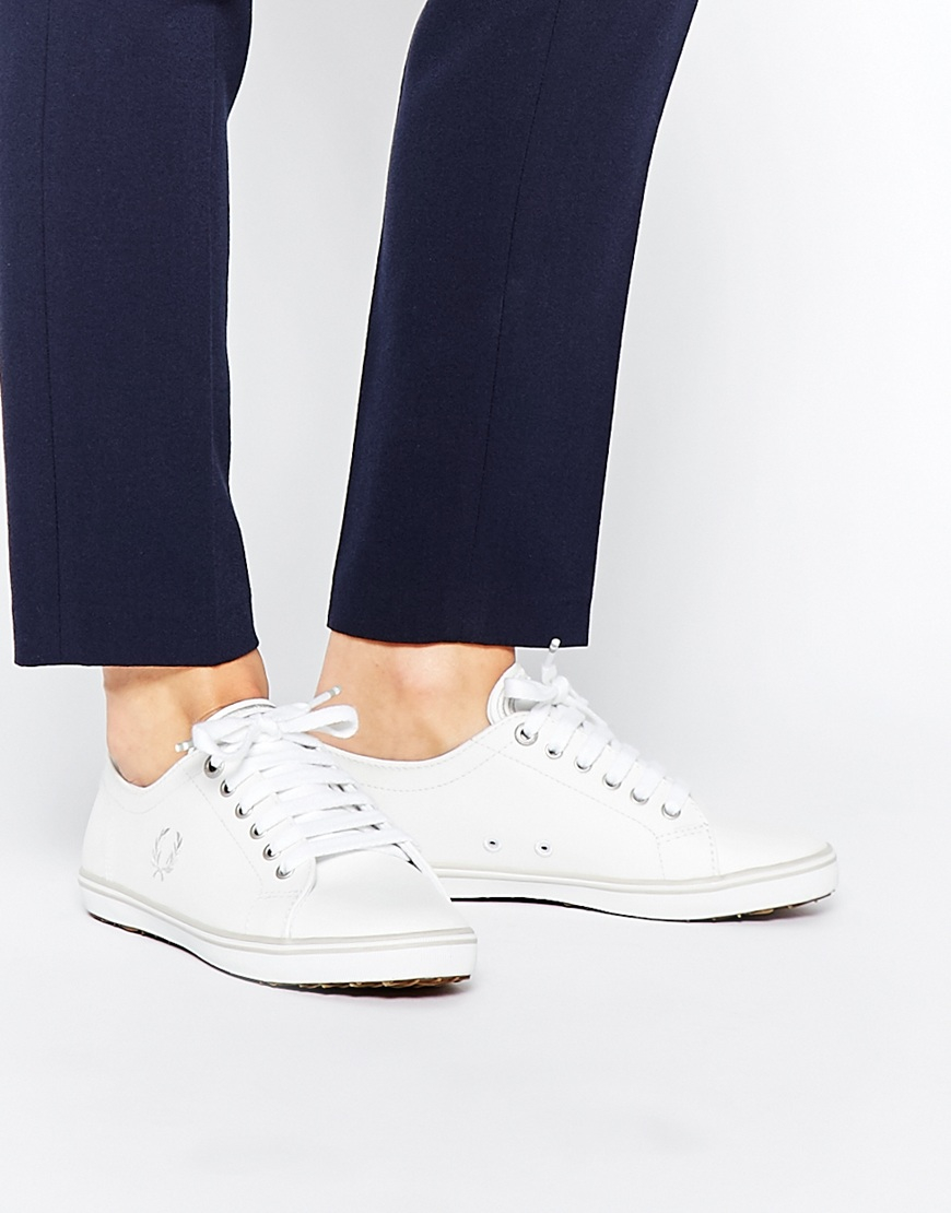 fred perry kingston leather