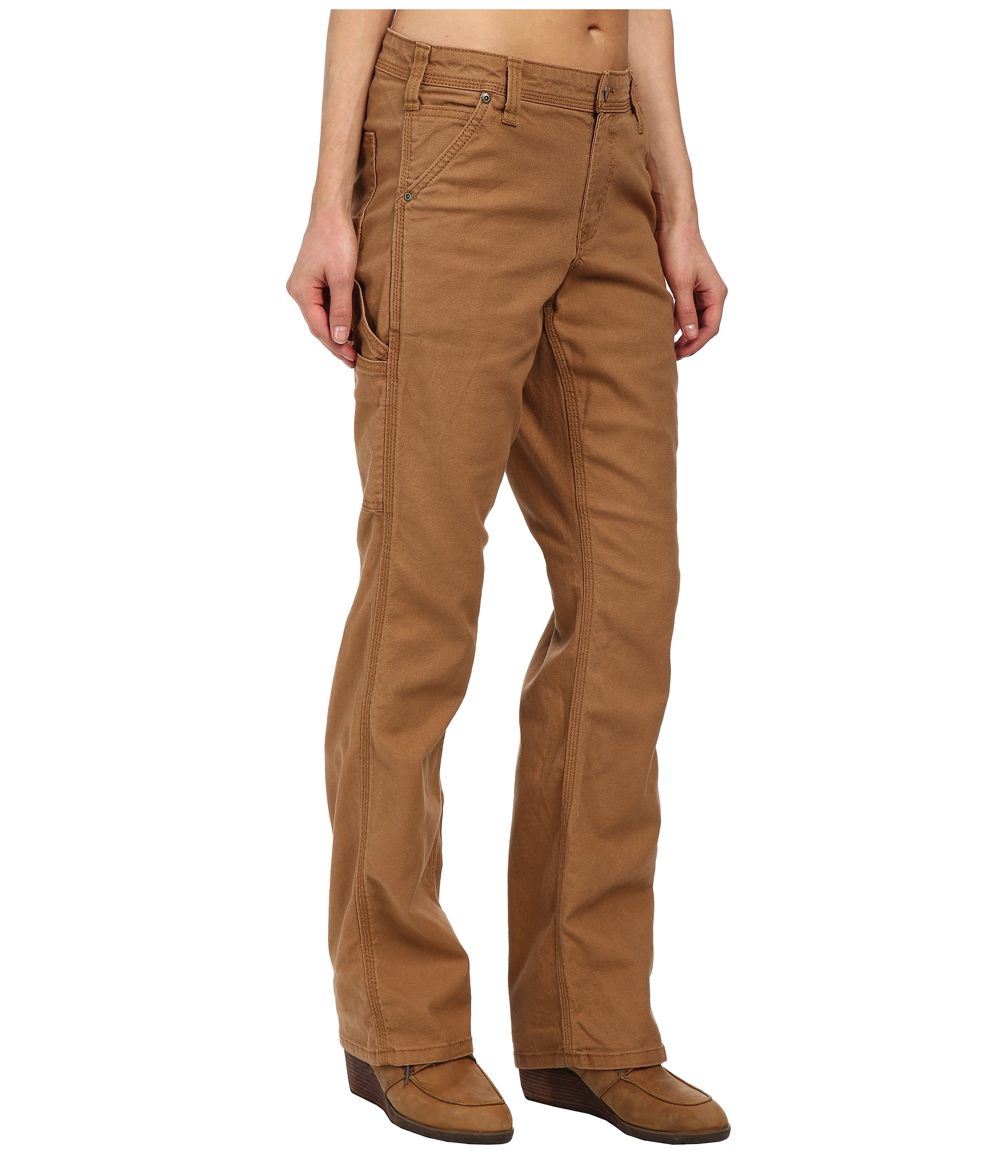 Carhartt Original Fit Canvas Crawford Dungaree in Natural - Lyst