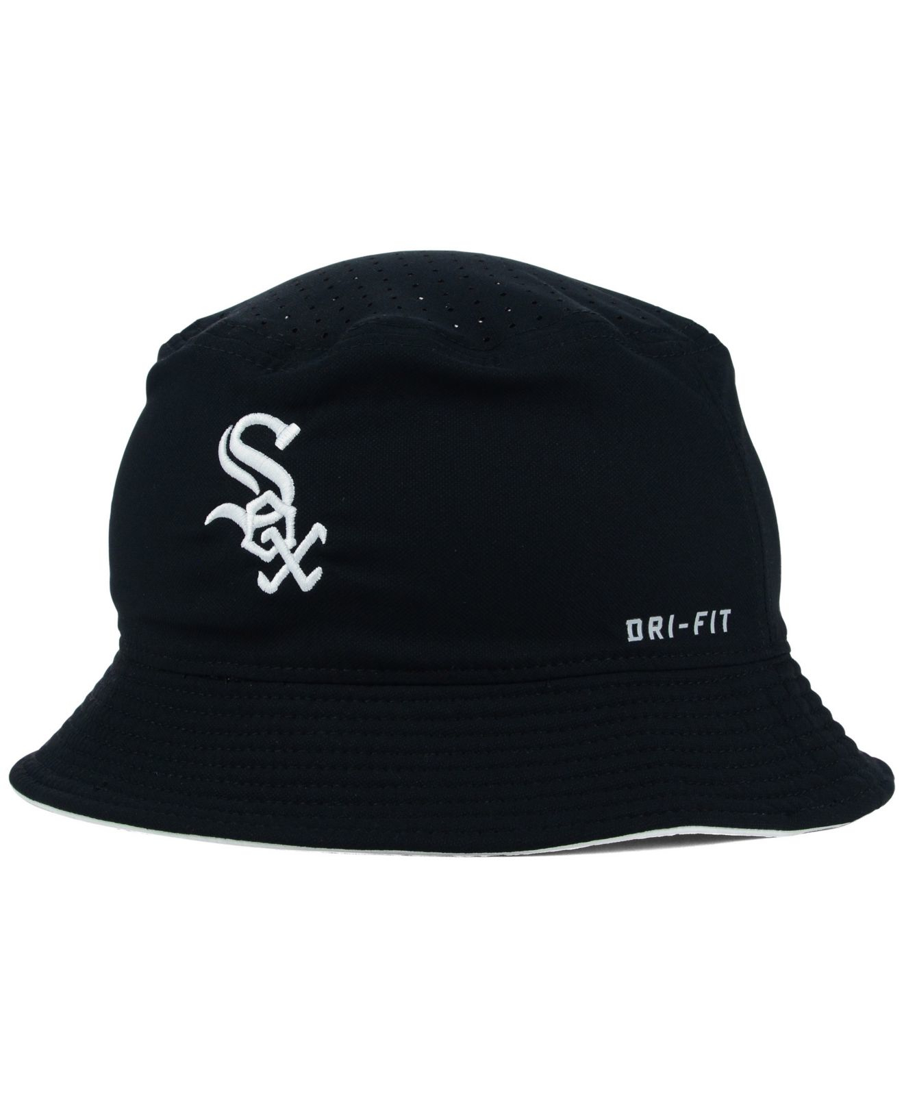 Lyst Nike Chicago White Sox Vapor Bucket Hat in Black for Men