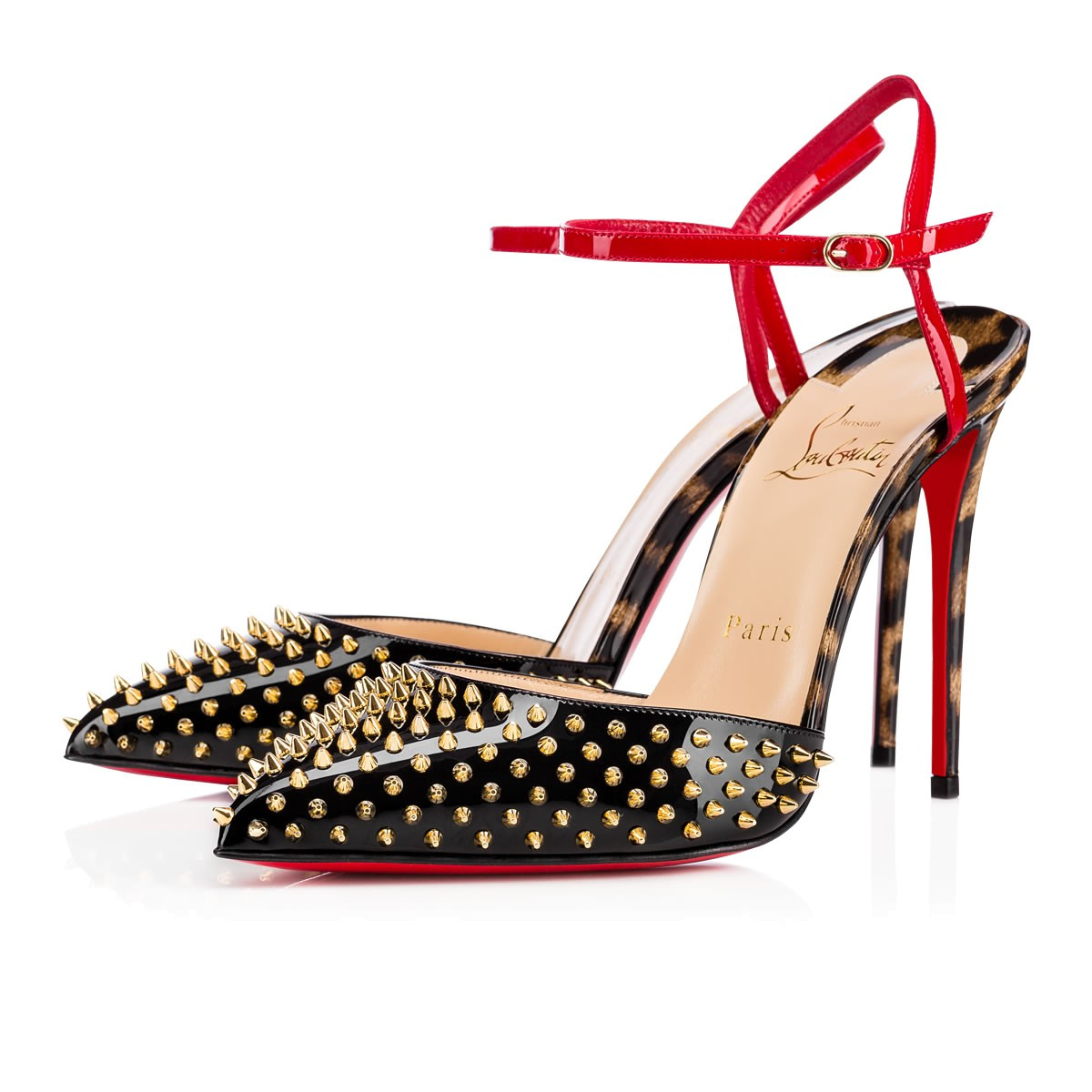 christian louboutin yolanda spike cork - Bavilon Salon  