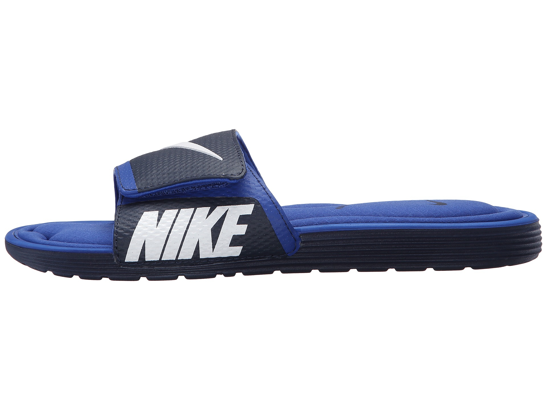 Nike Solarsoft Comfort Slide in Blue for Men | Lyst
