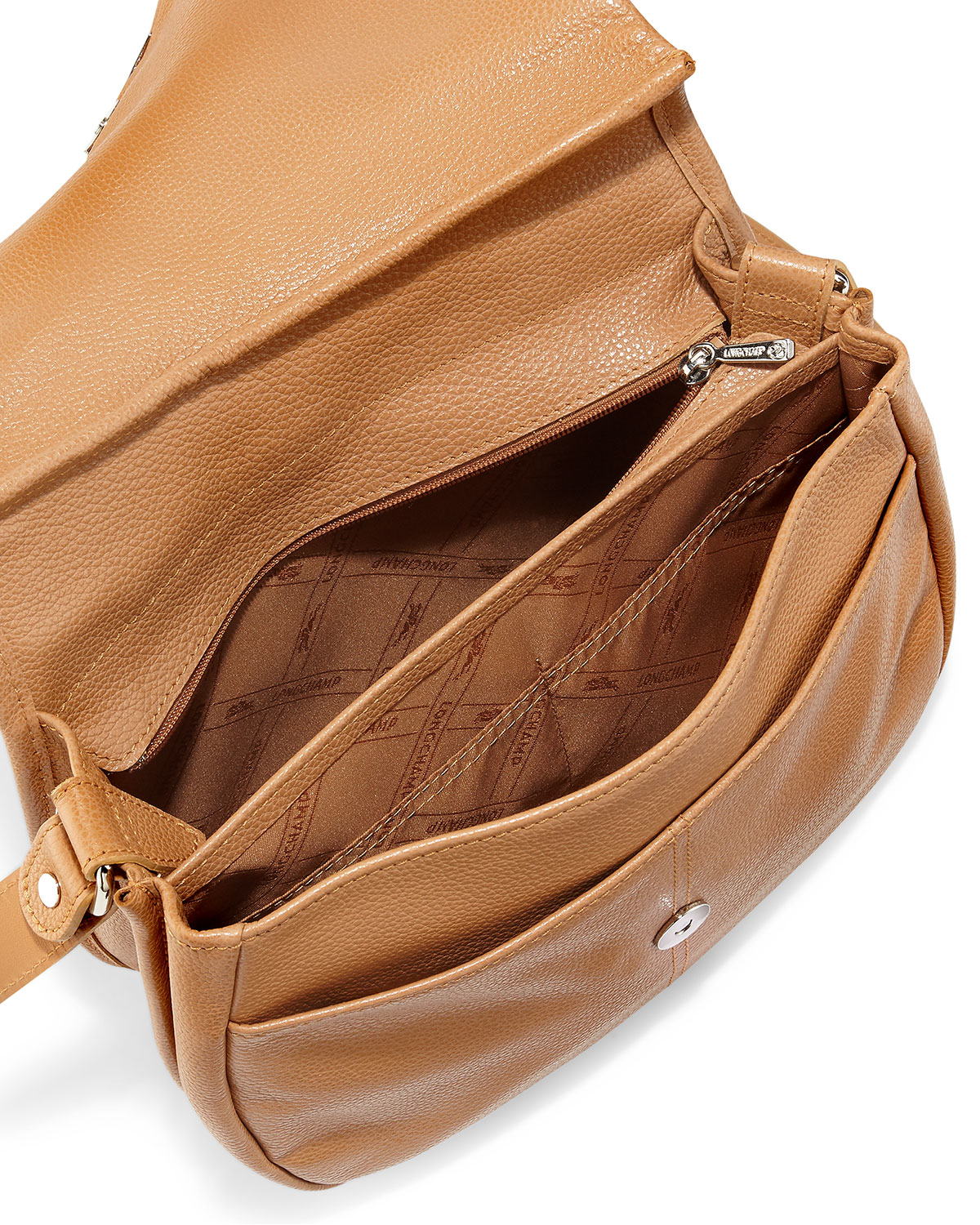 Lyst - Longchamp Le Foul Cross-Body Bag in Brown