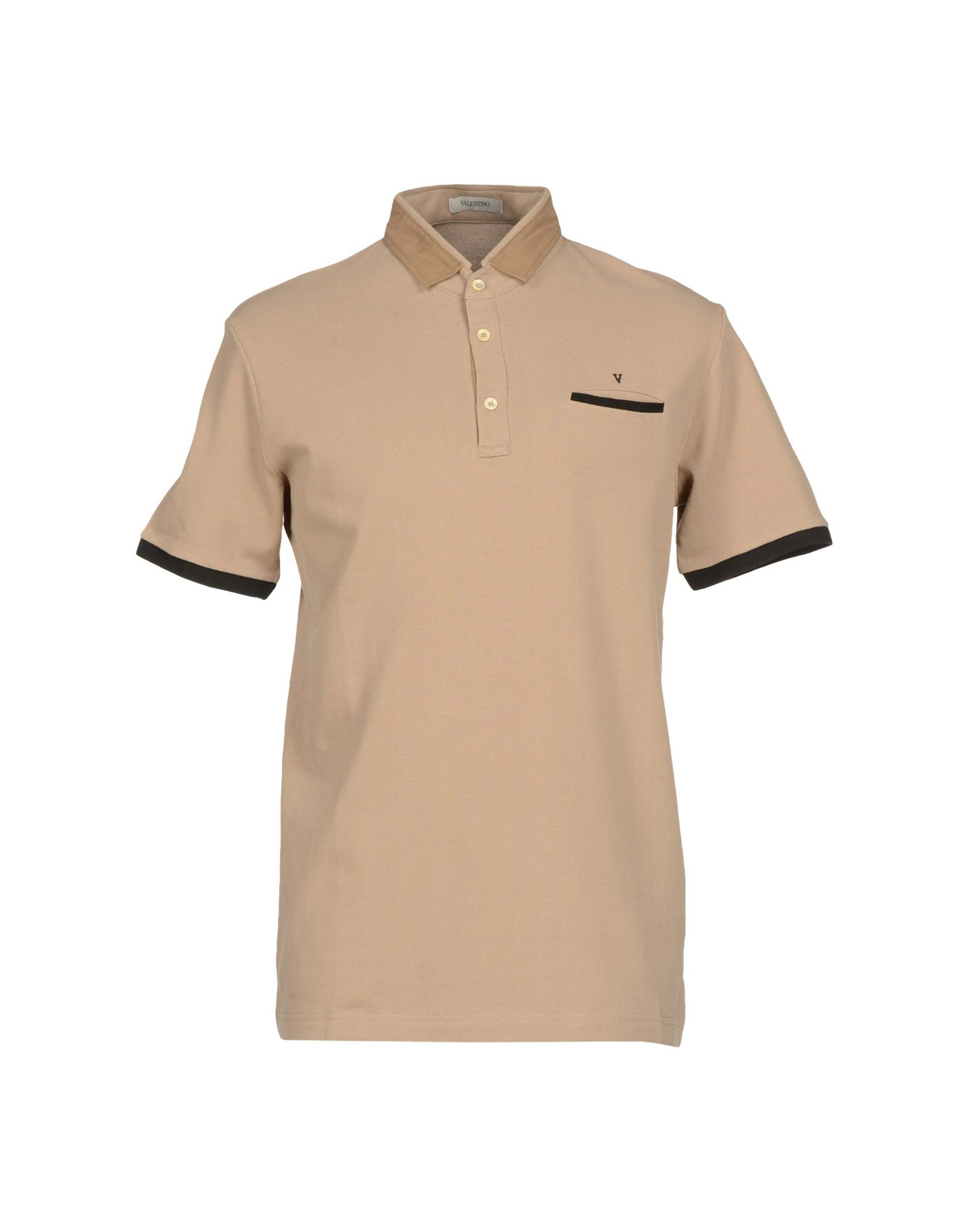 Valentino Polo Shirt in Beige for Men (Sand) Lyst