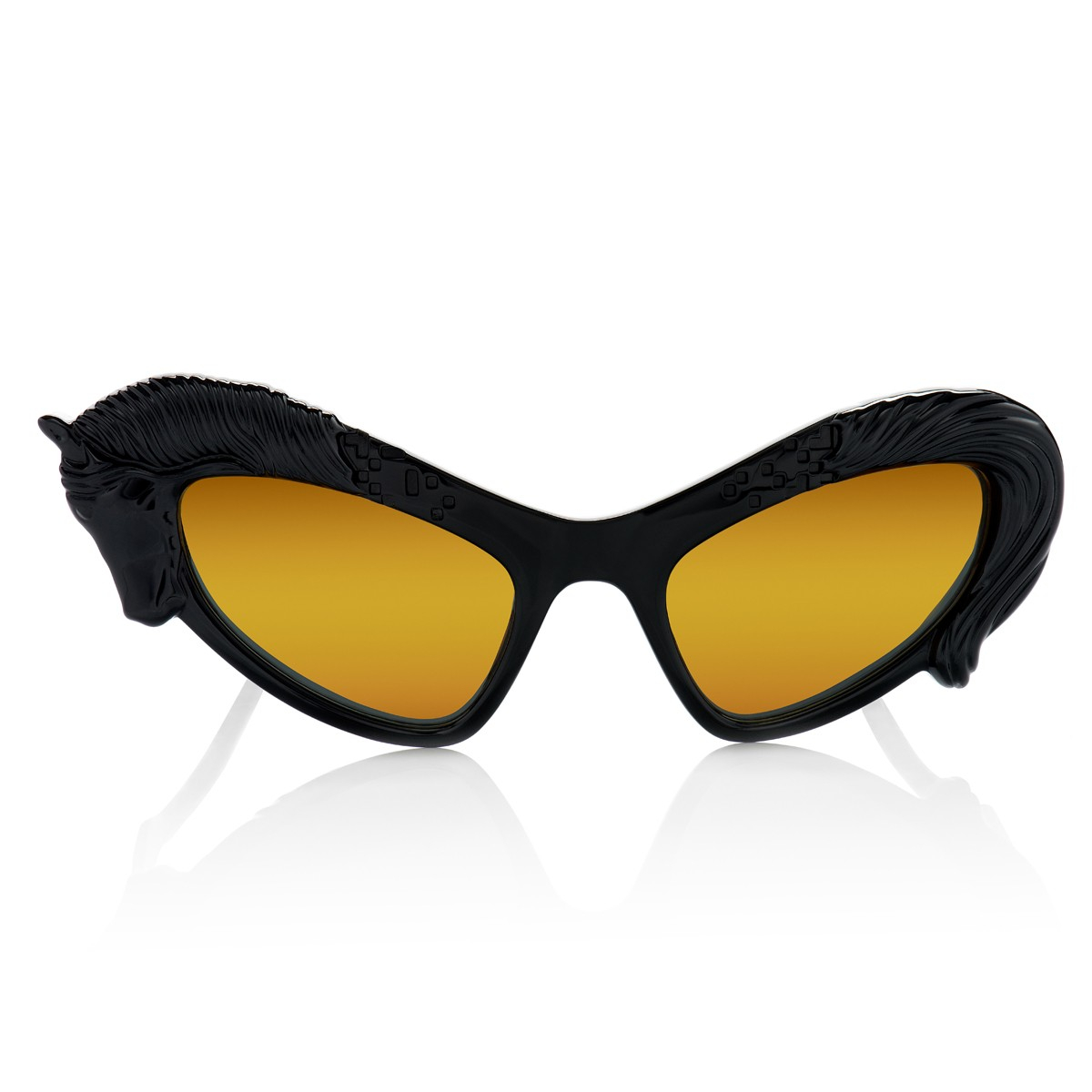 Lyst - Anna Karin Karlsson Black Horse Sunglasses in Black
