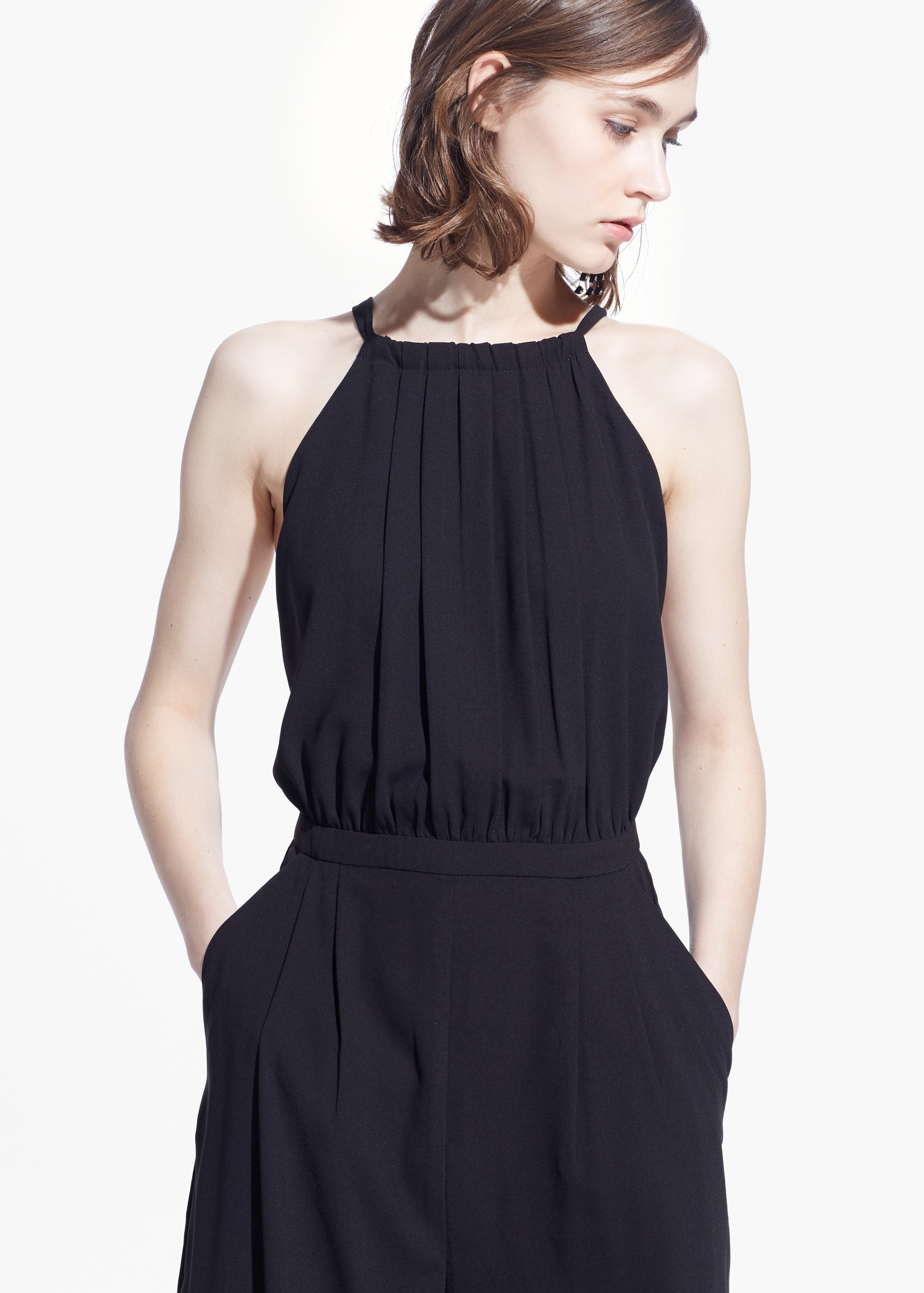 halter neck jumpsuit