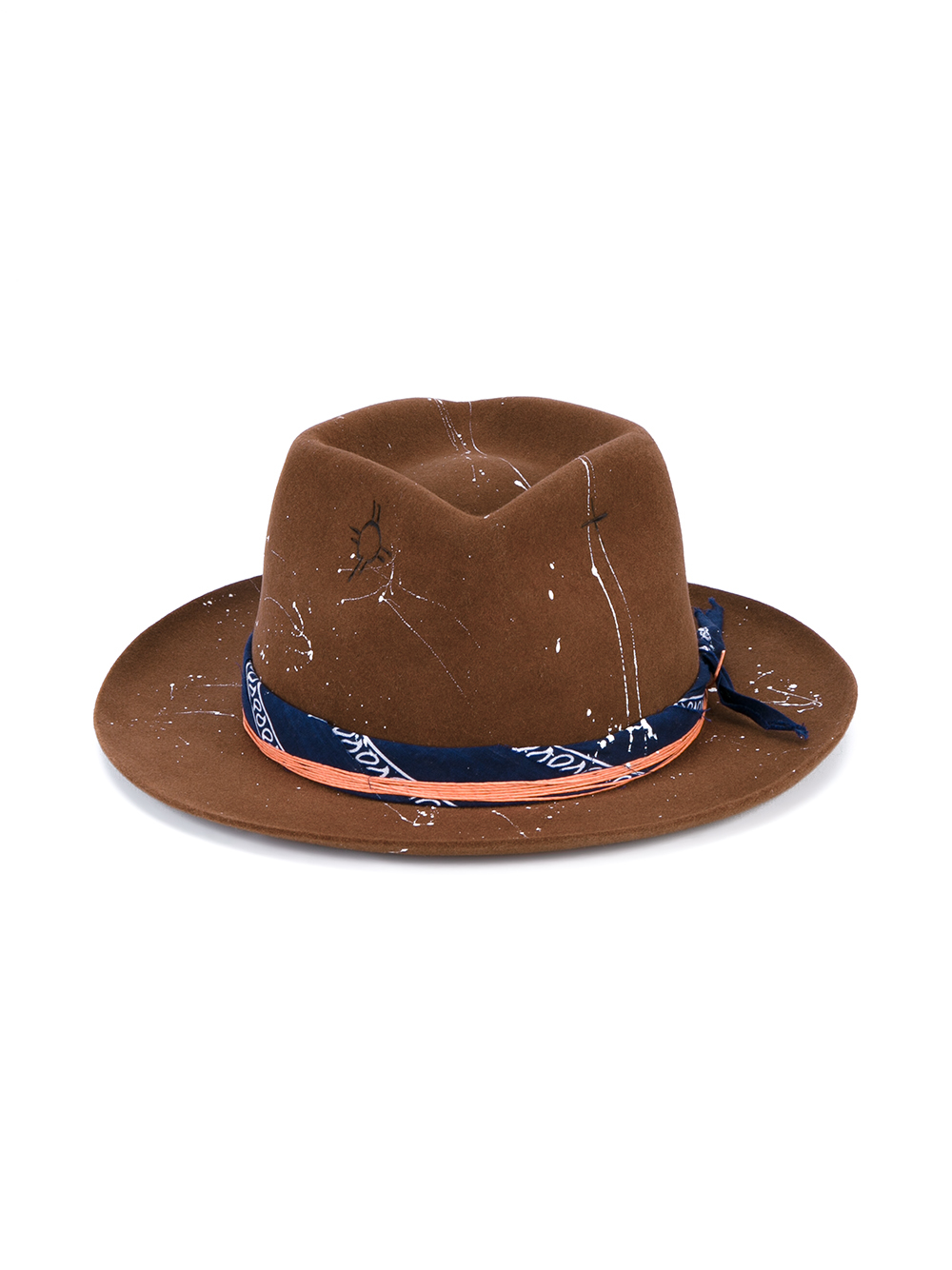 Lyst - Nick Fouquet Maritime Hat in Brown for Men