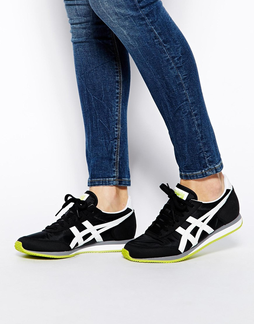 Onitsuka tiger Onitskuka Tiger Sakurada Black Trainers in Black | Lyst