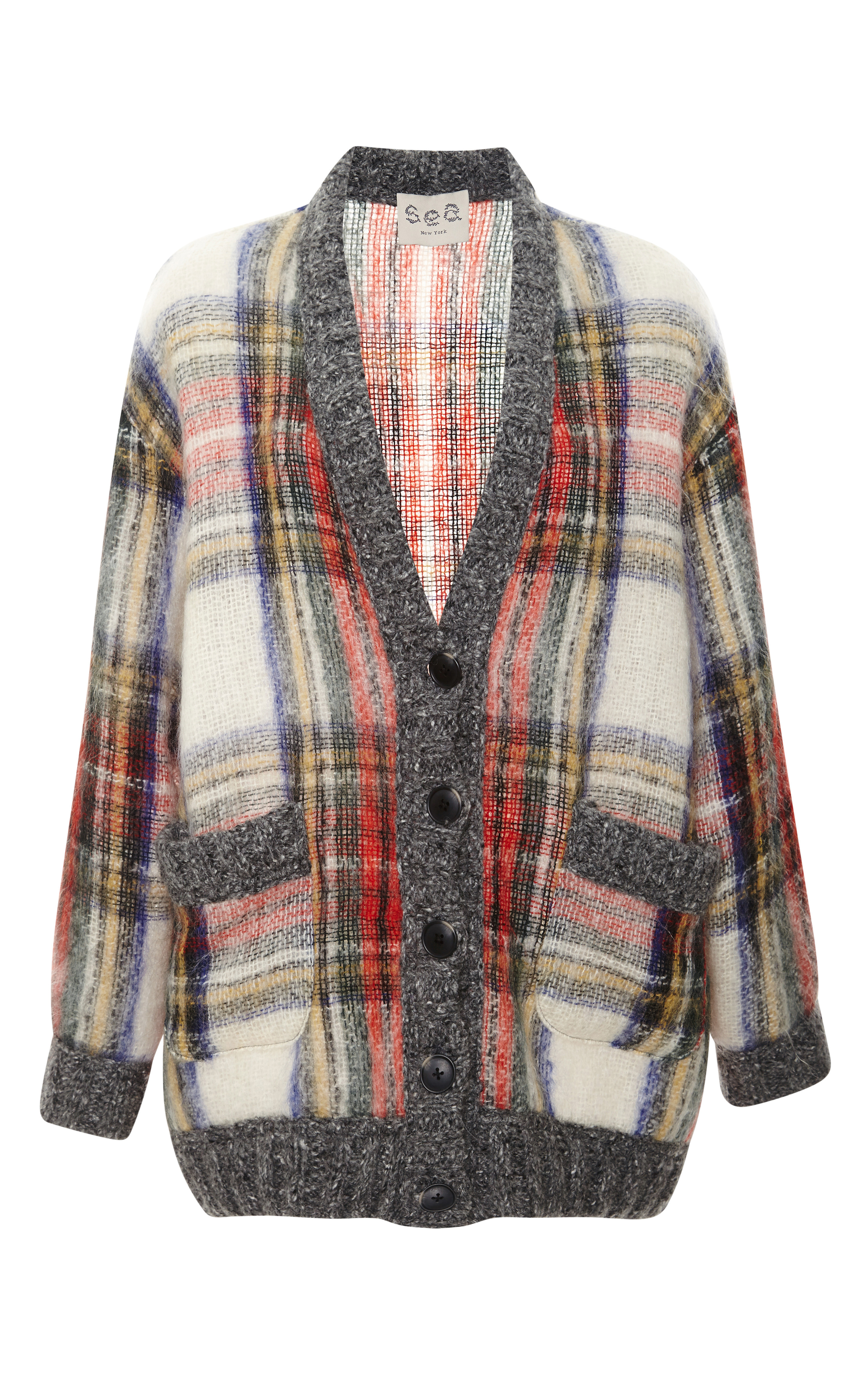 mohair oversized cardigan