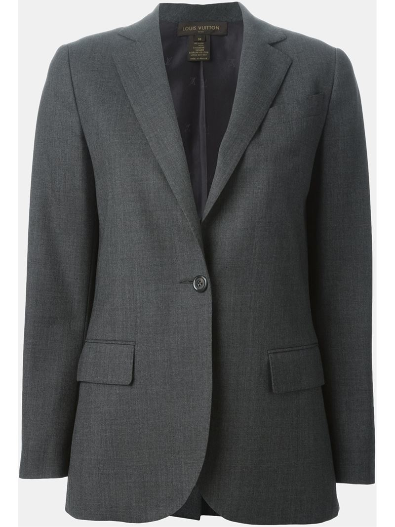 Lyst - Louis Vuitton Two Piece Suit in Gray