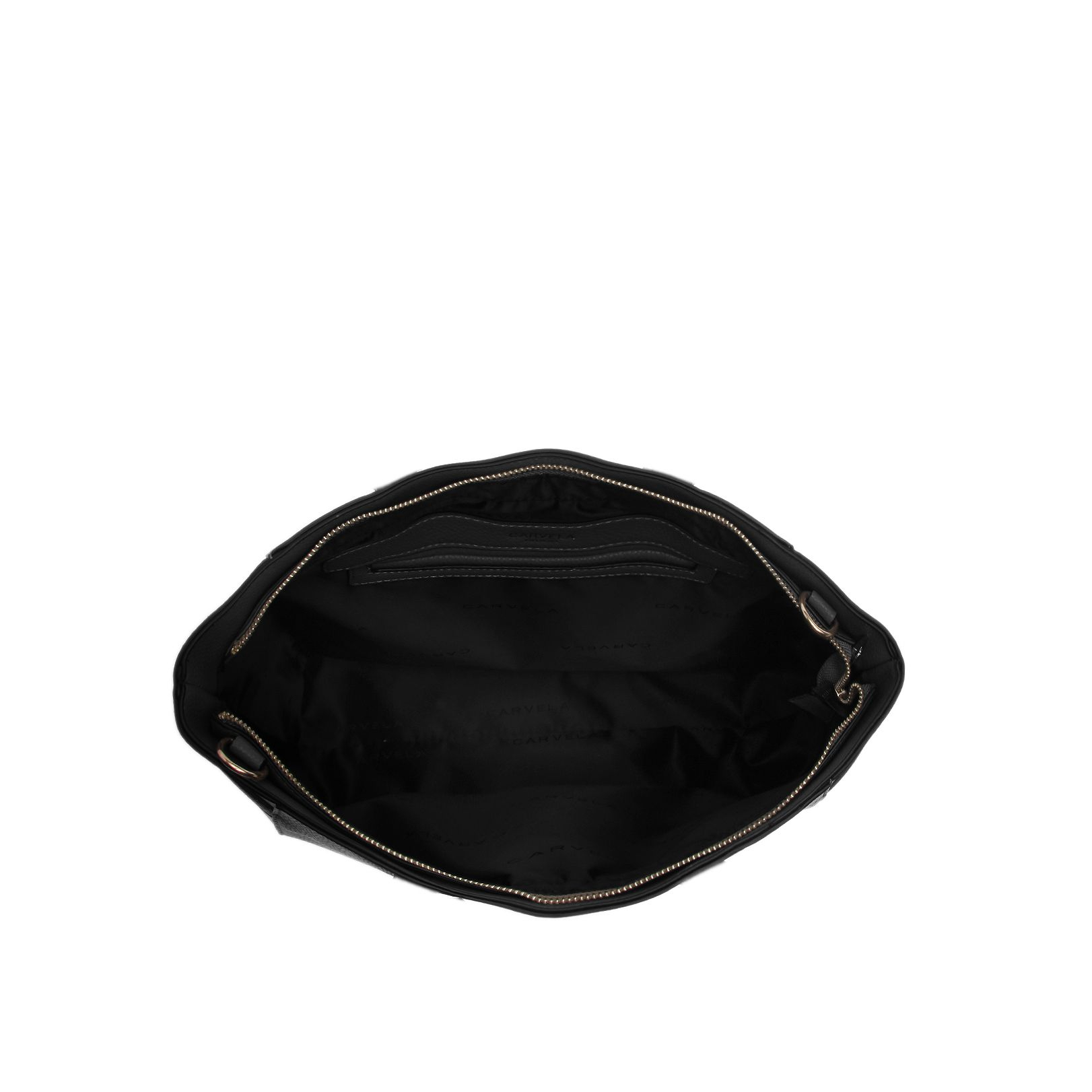 carvela black shoulder bag